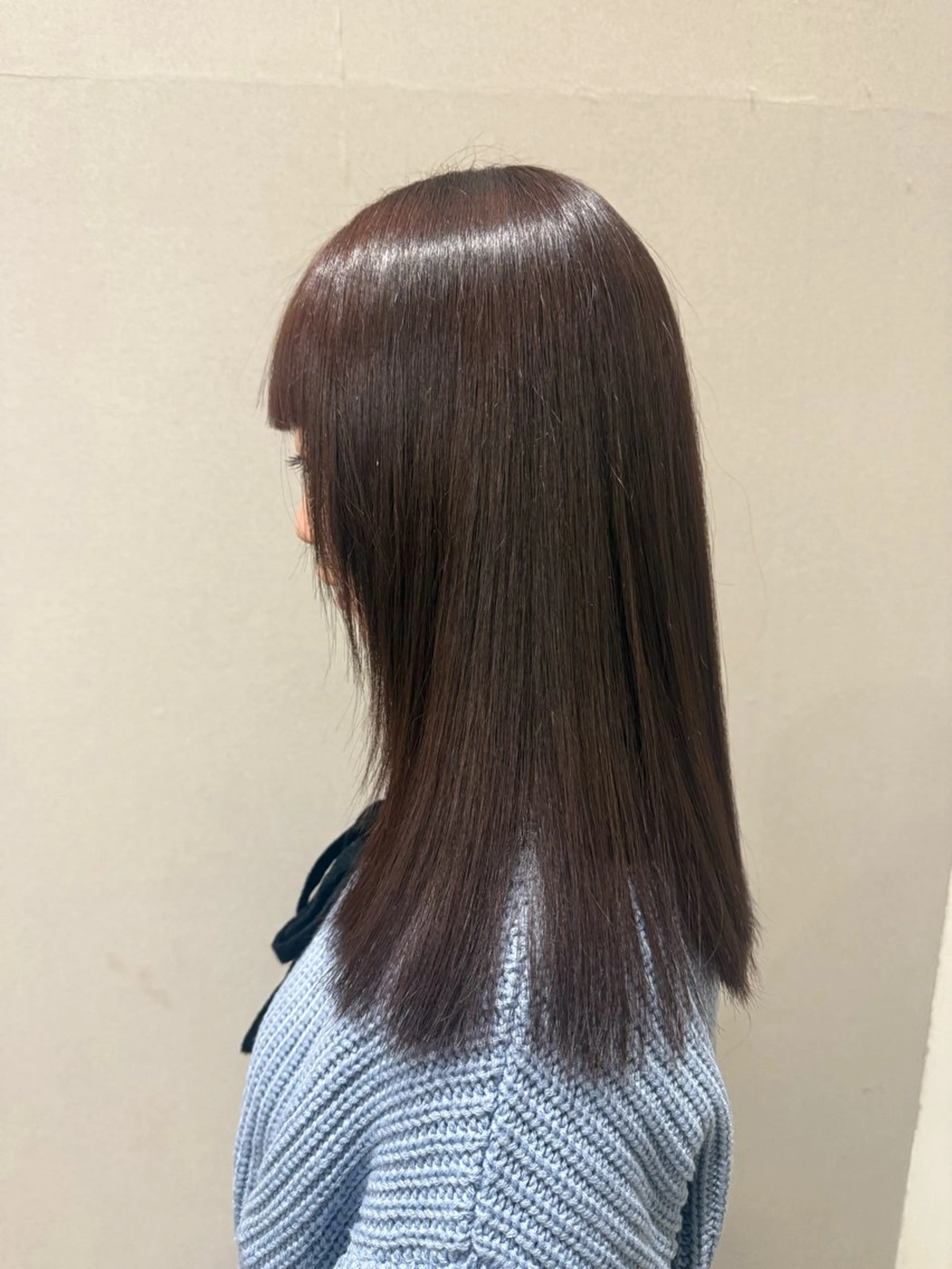 カット+ストレート+トリートメントの写真