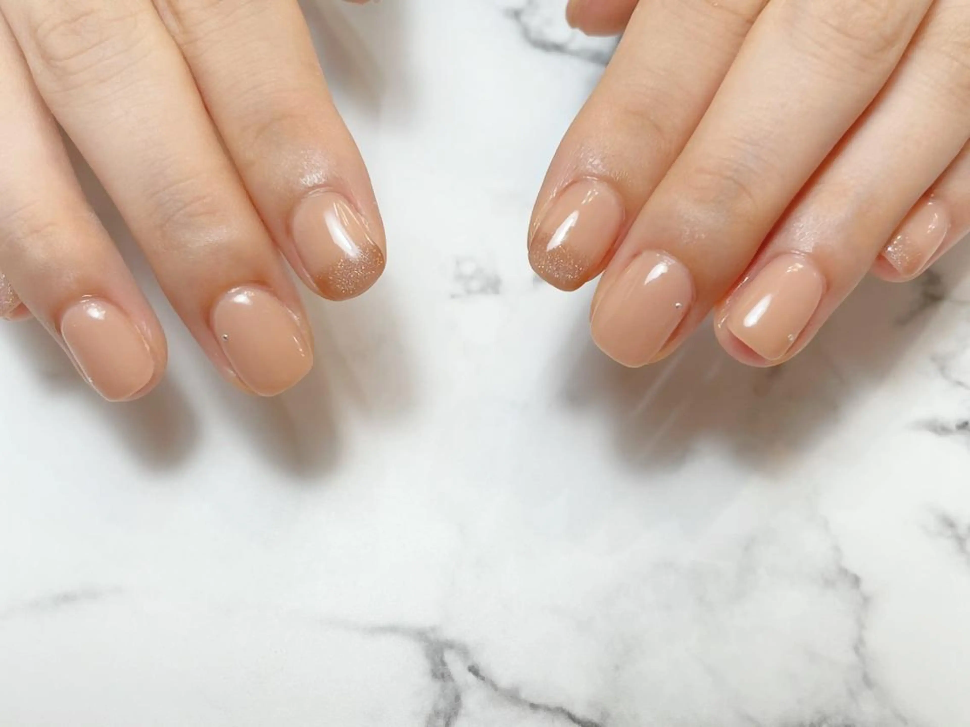 ネイル アートネイル ジェルネイル ニュアンスネイル パラジェル ハンドネイル Nailist Honamiのネイルデザイン