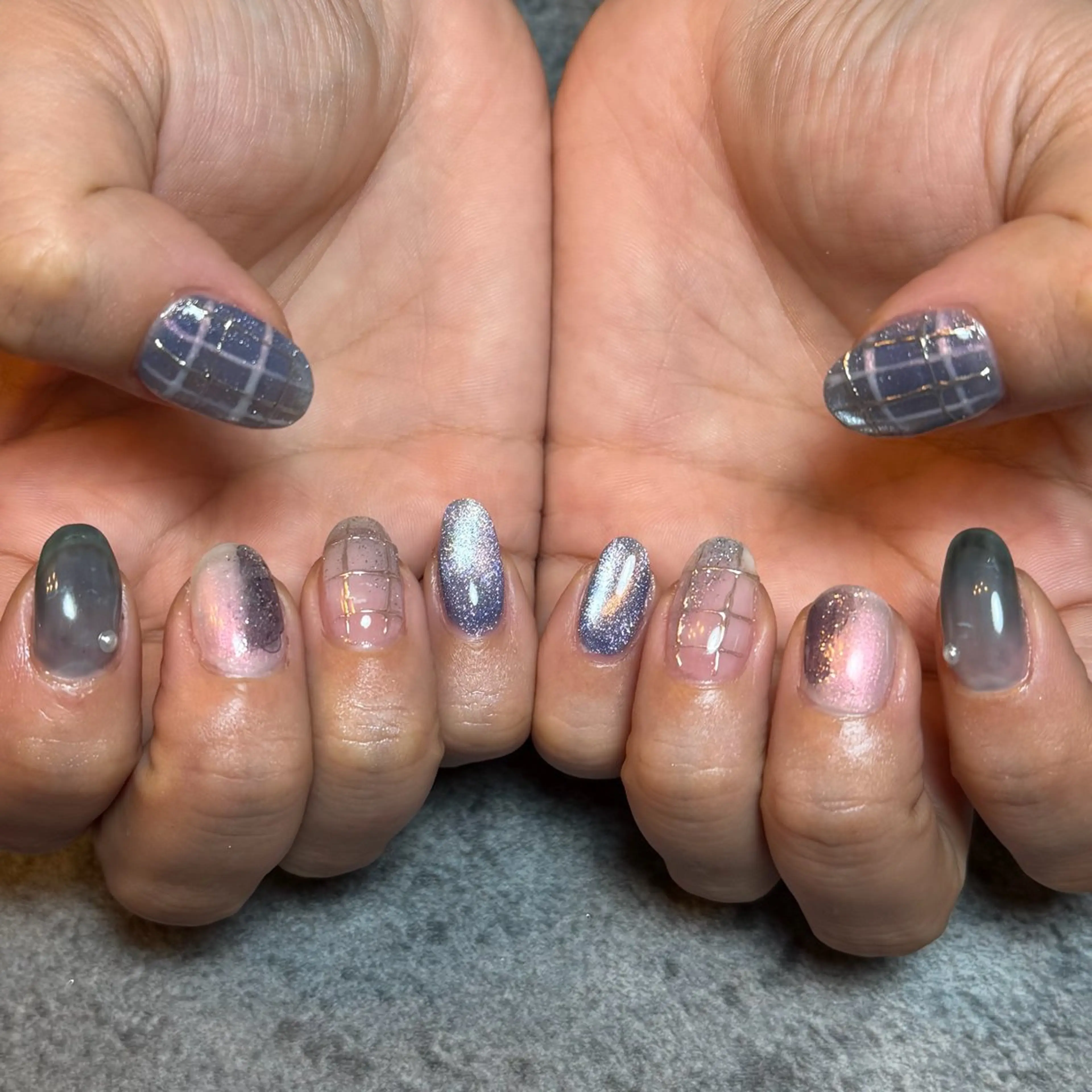 ネイル 自由が丘サロン あやめ💅のネイルデザイン