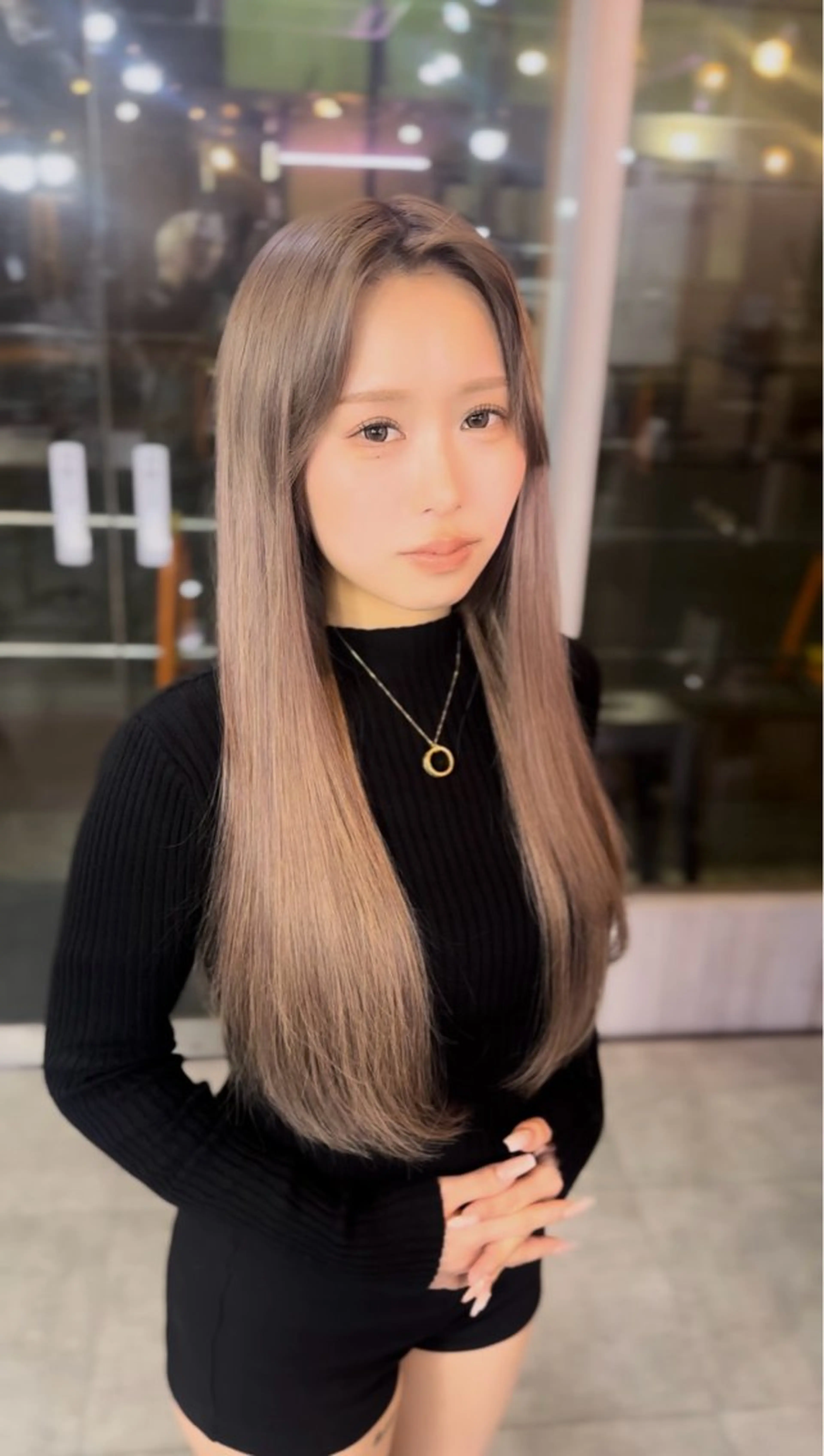 ロング エクステ エクステ MIRAC所属・uda 抜きっぱなし /最高級エクステのヘアスタイル