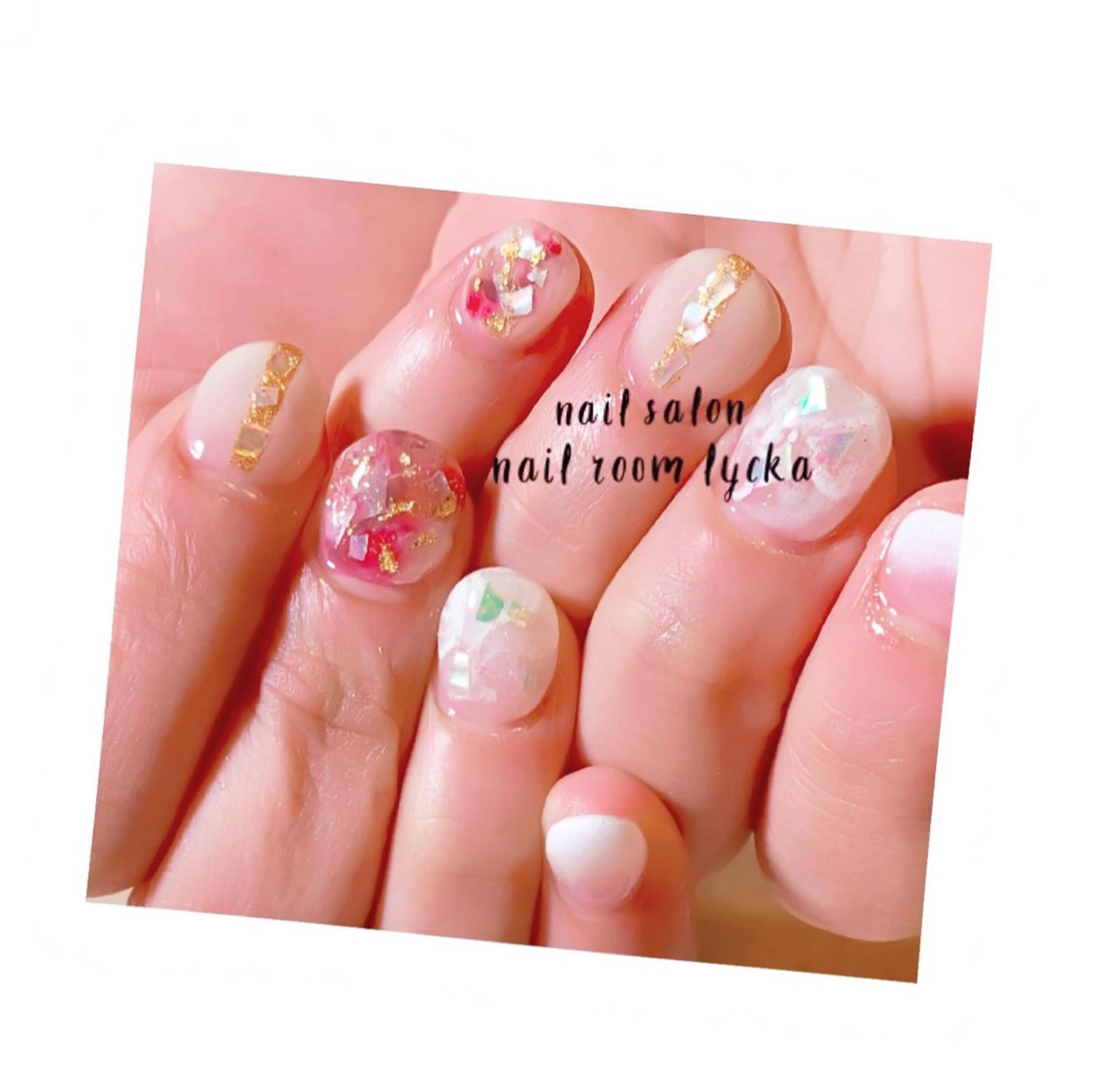 ネイル ﾈｲﾙﾙｰﾑﾘｯｶ 𝐦𝐚𝐲𝐮のネイルデザイン