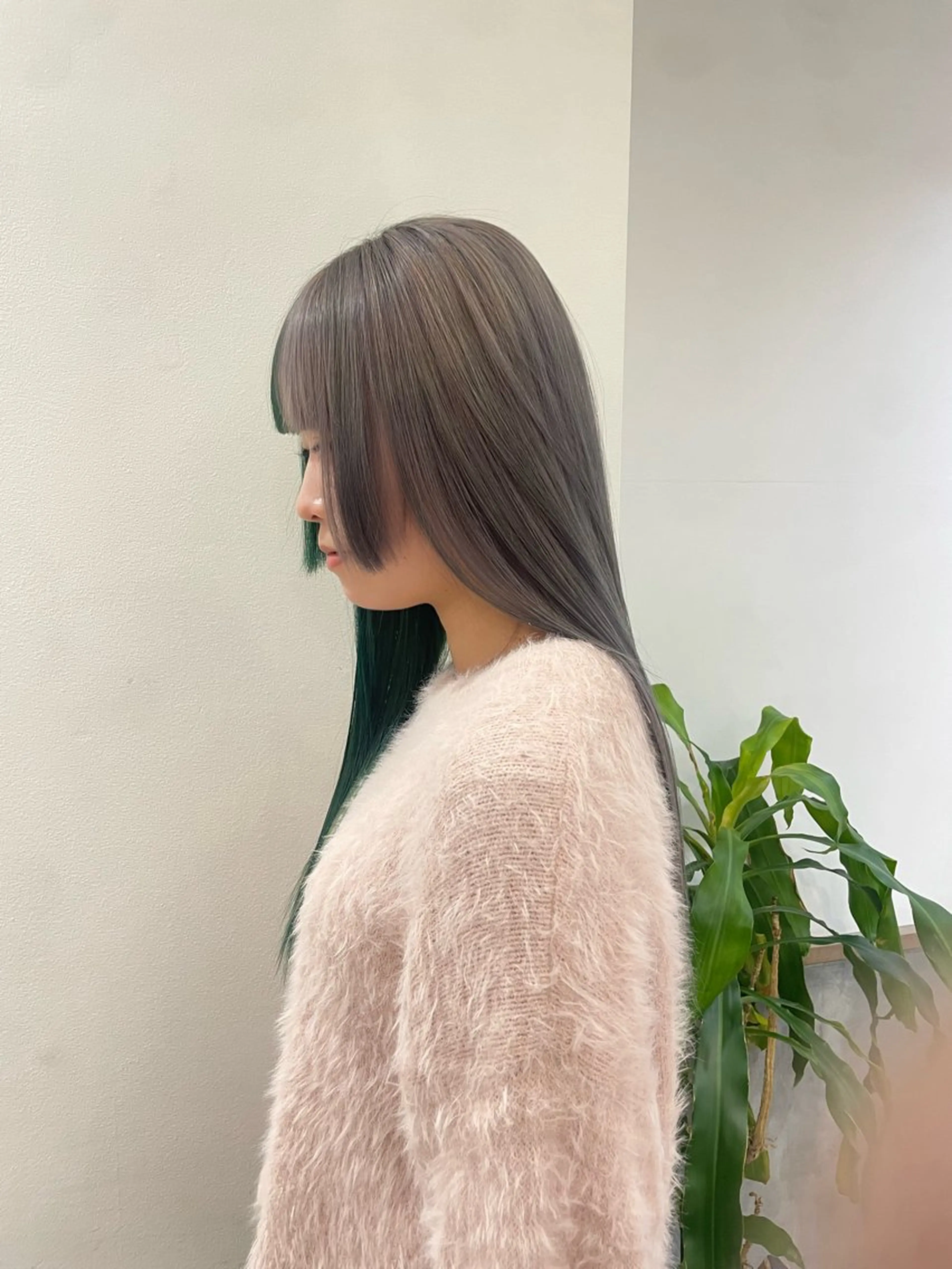 ロング カラー 後藤 舞衣のヘアスタイル