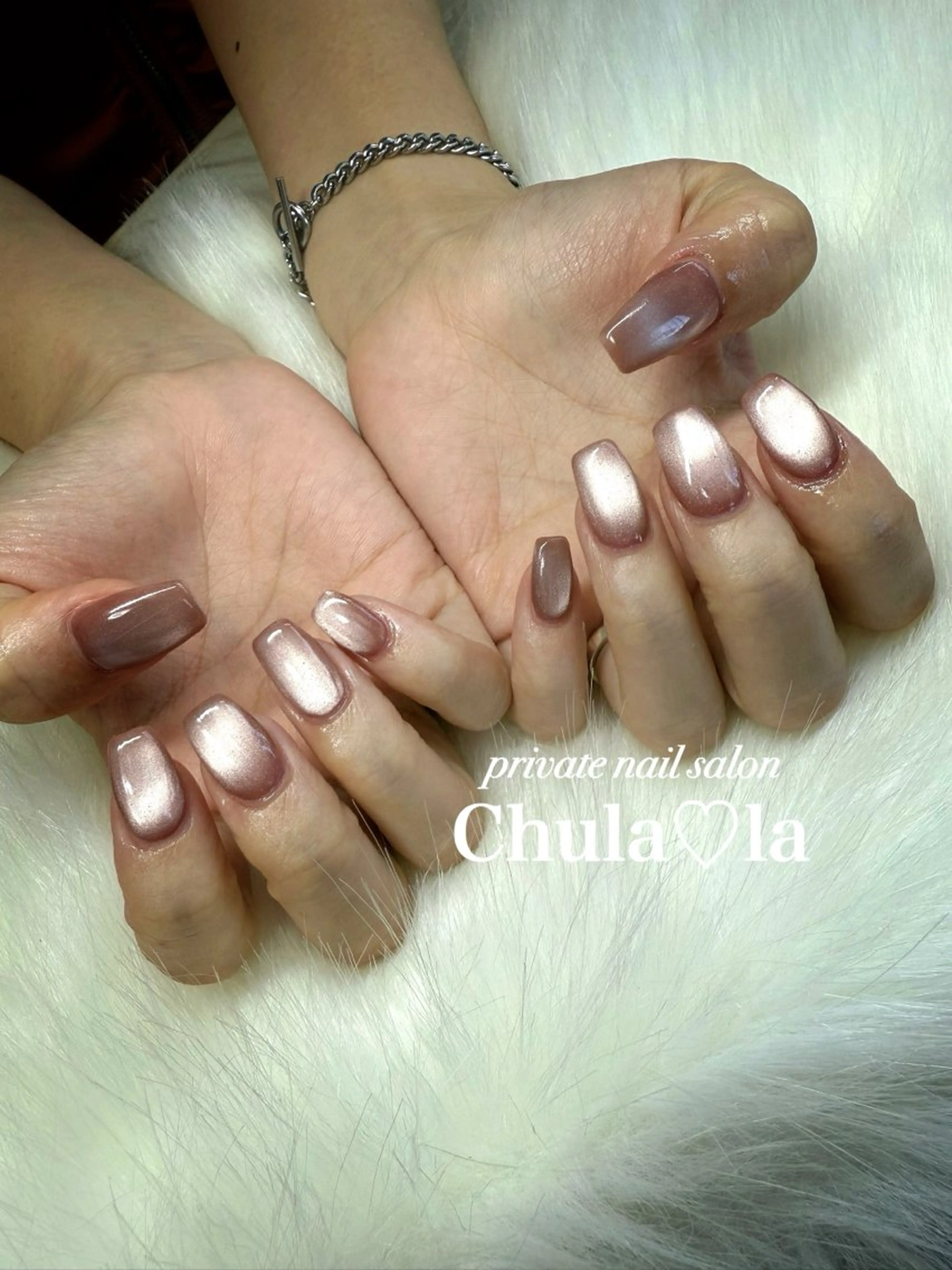 ネイル マグネットネイル ハンドネイル Chula♡la 豊見城市高安のネイルデザイン