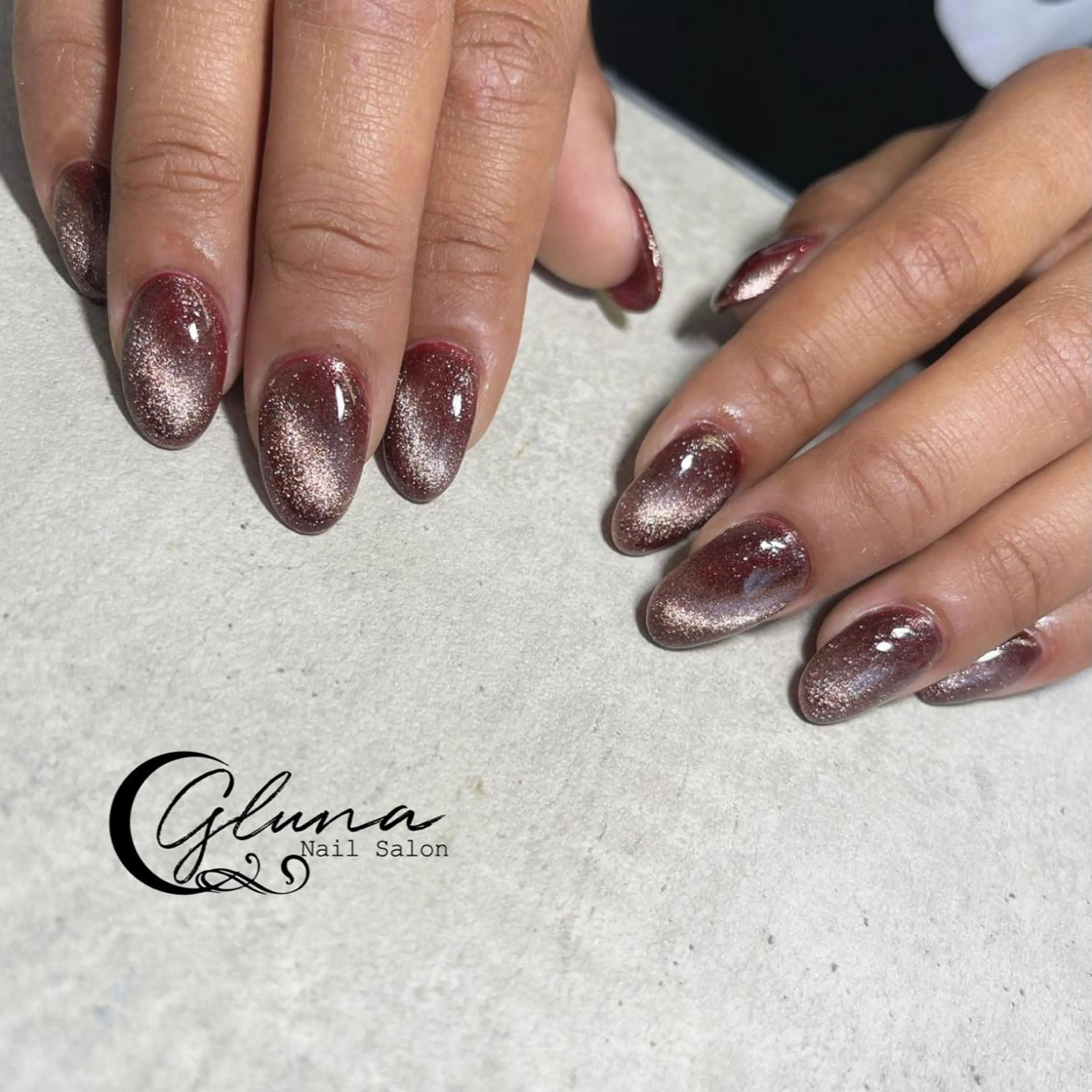 ネイル ハンドネイル gluna nailのネイルデザイン