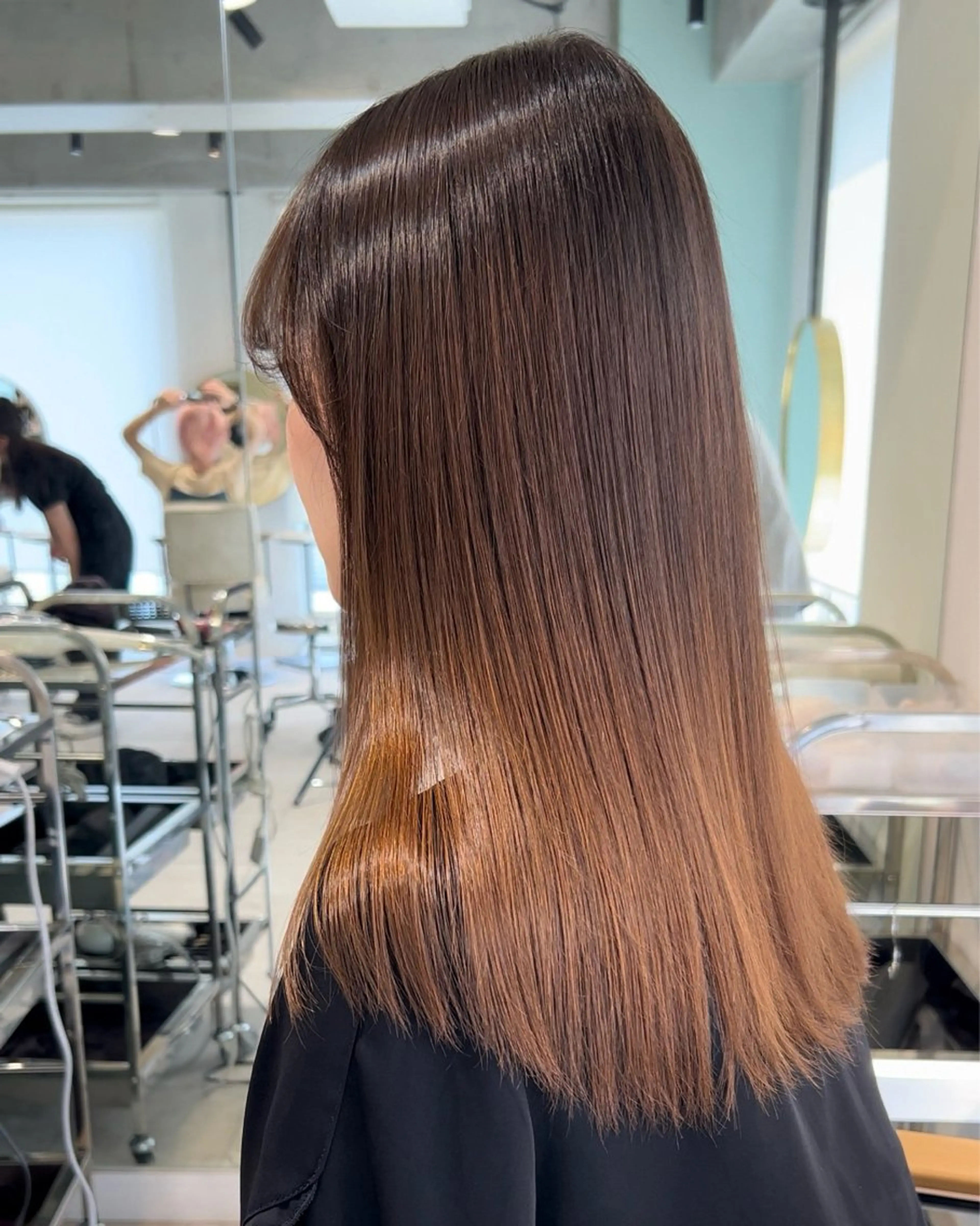 縮毛矯正/艶カラー Gaiのヘアスタイル