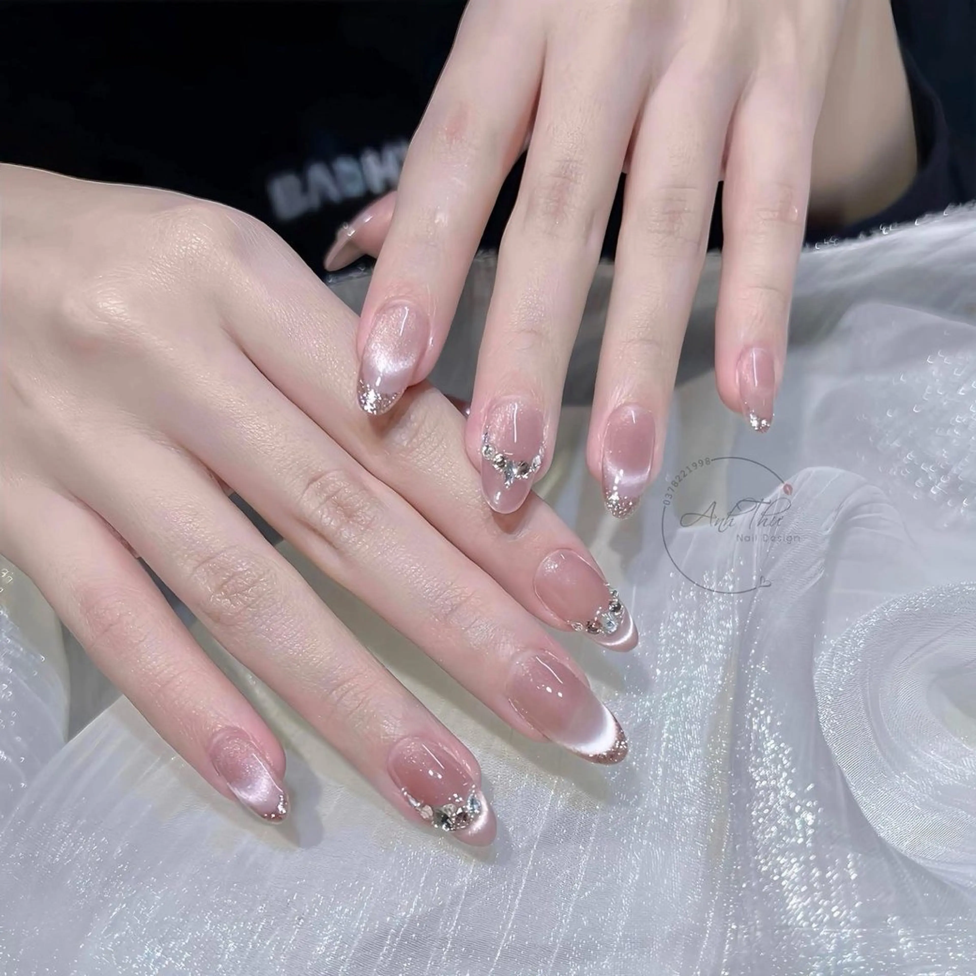 ネイル チークネイル フットネイル フレンチネイル グラデーション 韓国ネイル Yuki nail staffのネイルデザイン