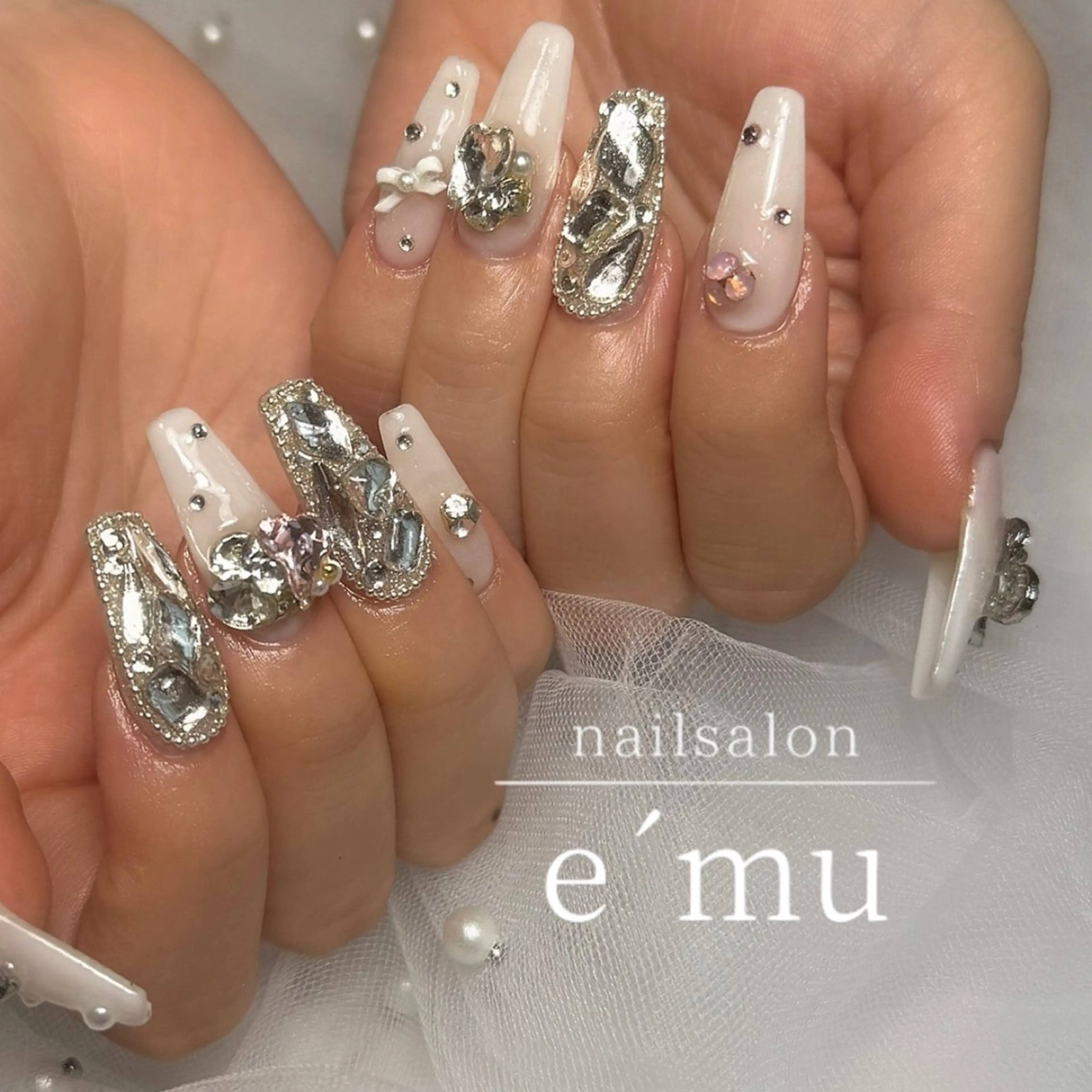 ネイル ハンドネイル nailsalon e´muのネイルデザイン