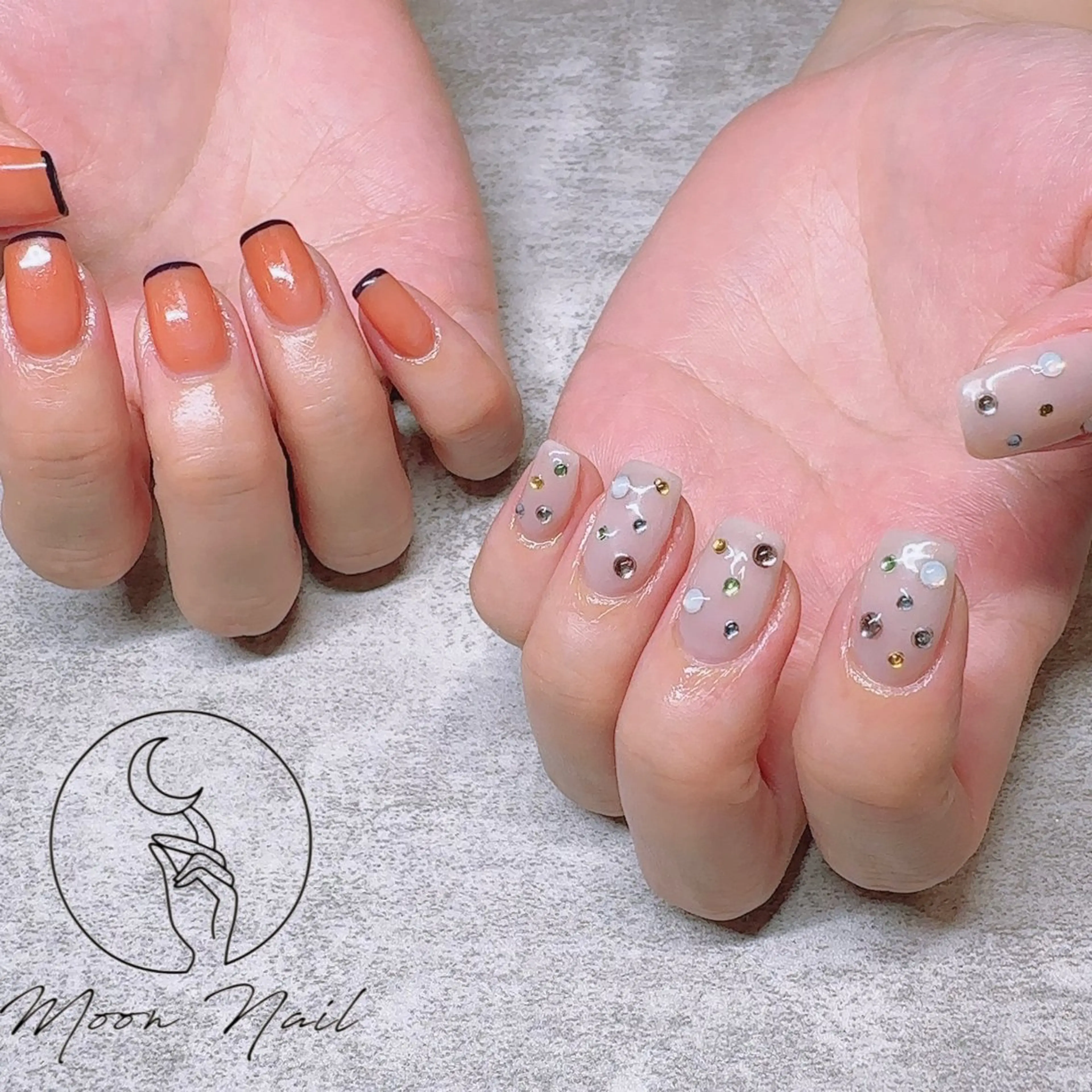 ネイル ハンドネイル Moon  Nail /栄　大須のネイルデザイン