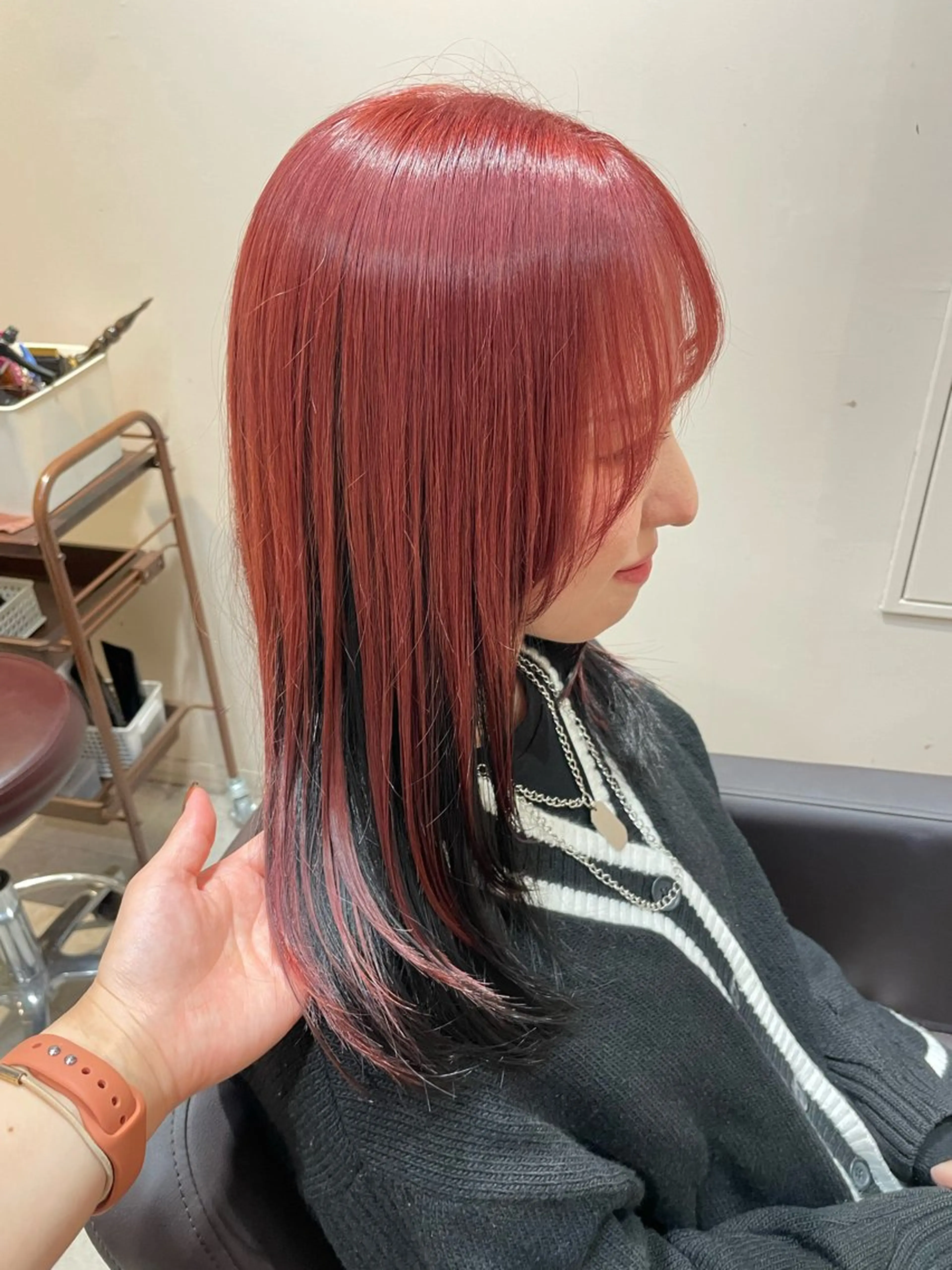 セミロング カラー インナーカラー ヘアカラー トリートメント 💐パーソナルカラー /市橋加菜💐のヘアスタイル