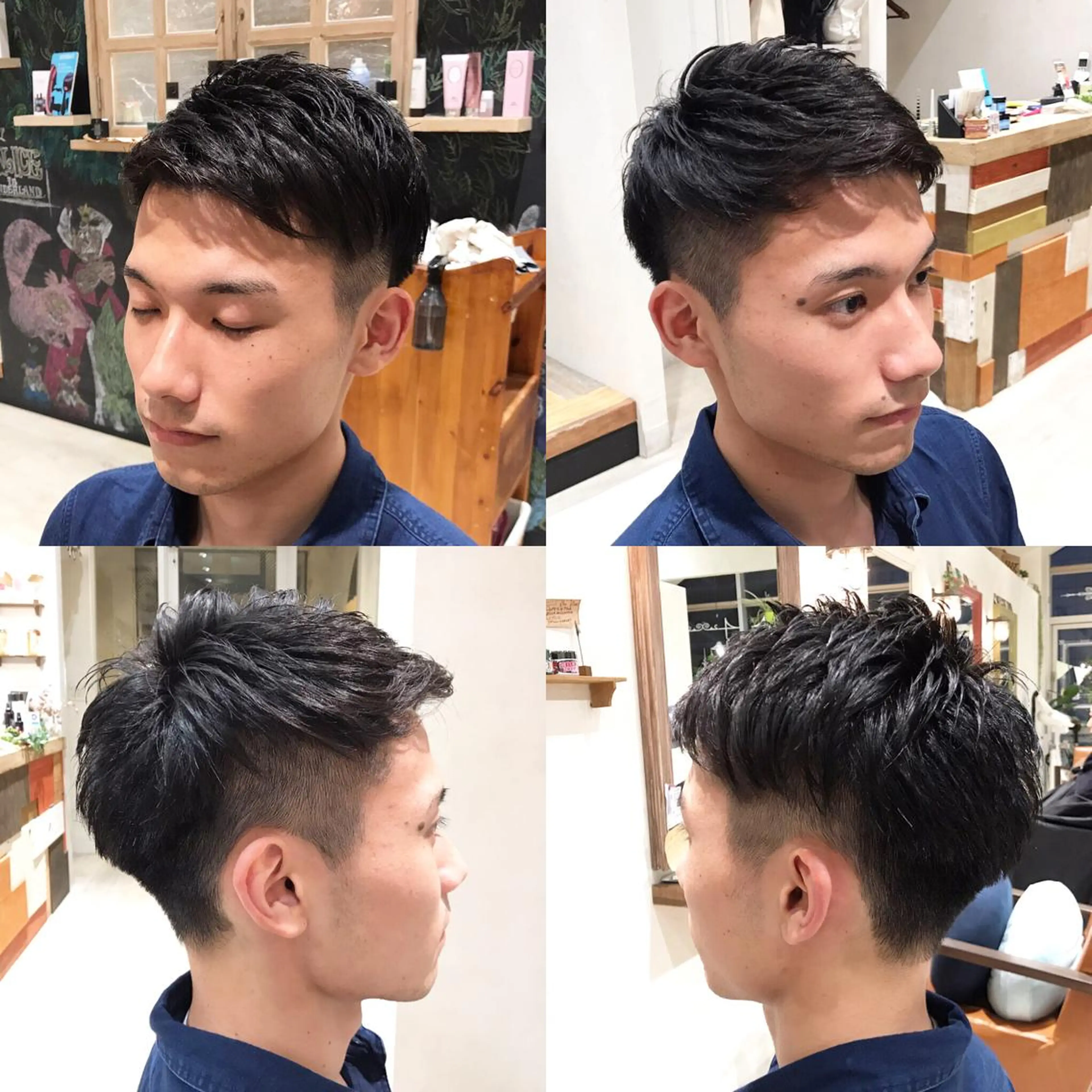 ショート メンズ 刈り上げ ショートヘア メンズ指名多数!! SiLO 田島のヘアスタイル