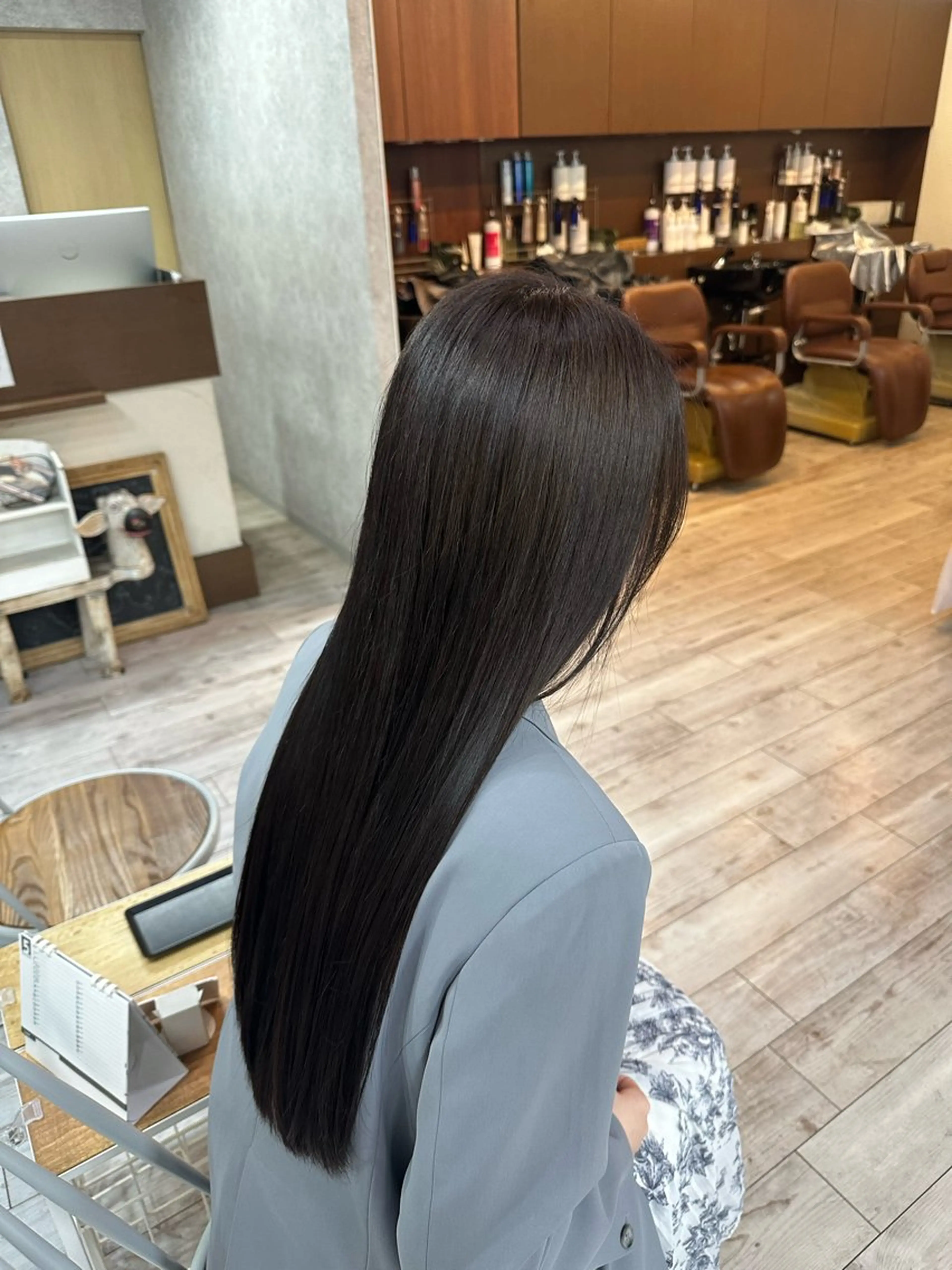 ロング カラー ヘアカラー なぎは/似合わせ・ ナチュラルカラーのヘアスタイル