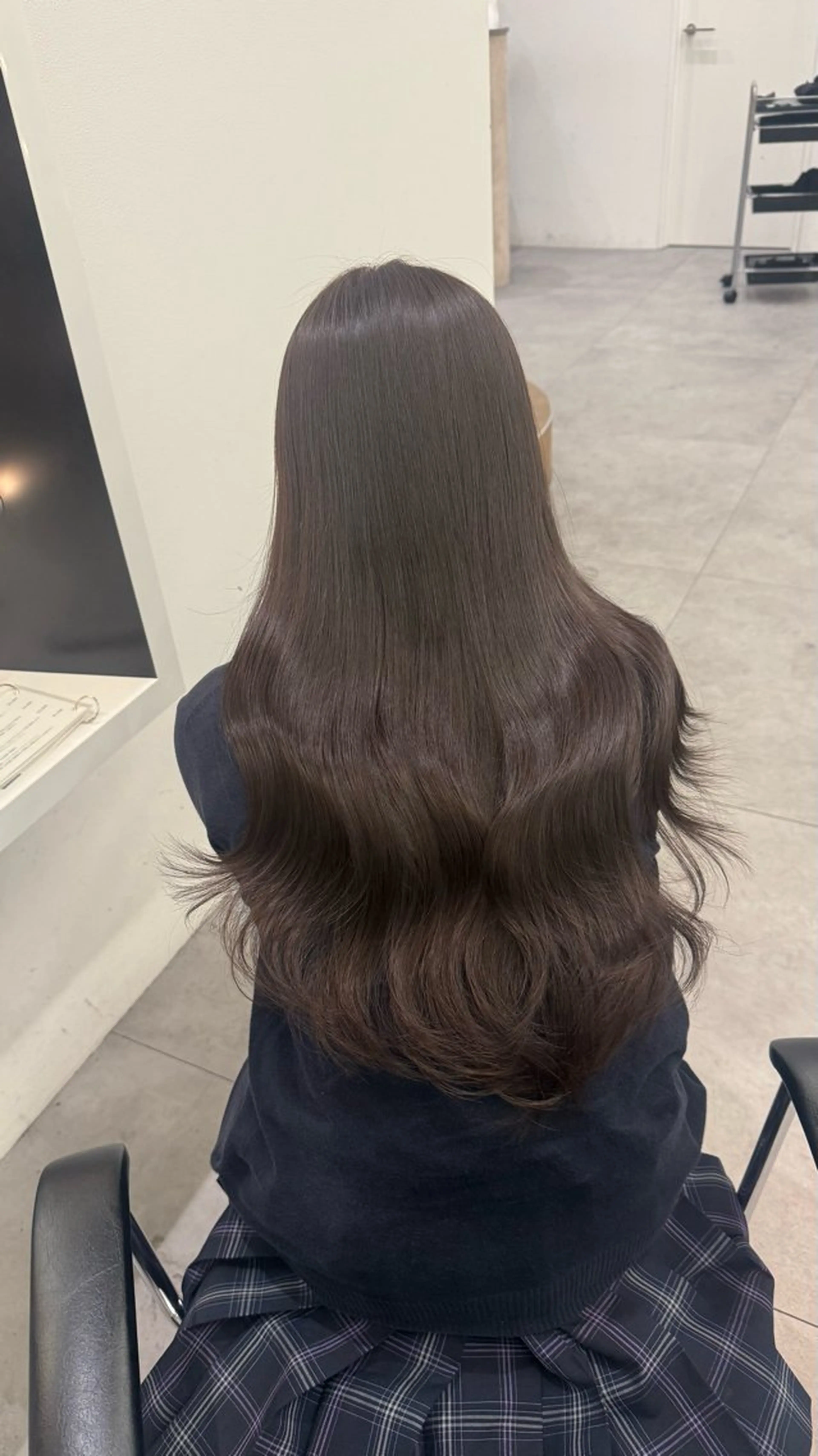 カラー ヘアカラー トリートメント 透明感カラー/梅田 /髪質改善/はるきのヘアスタイル