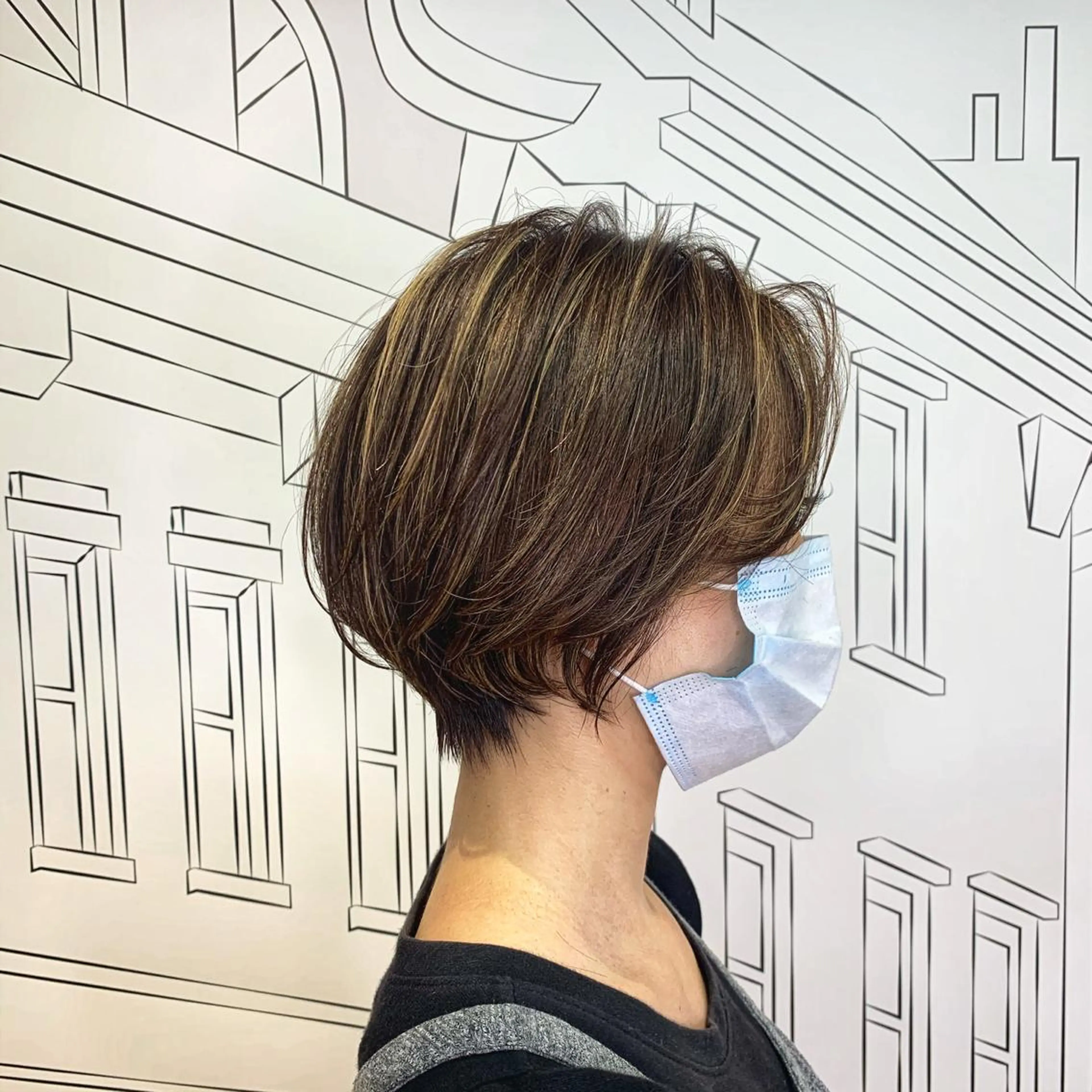 ショート 坪井 彰吾のヘアスタイル