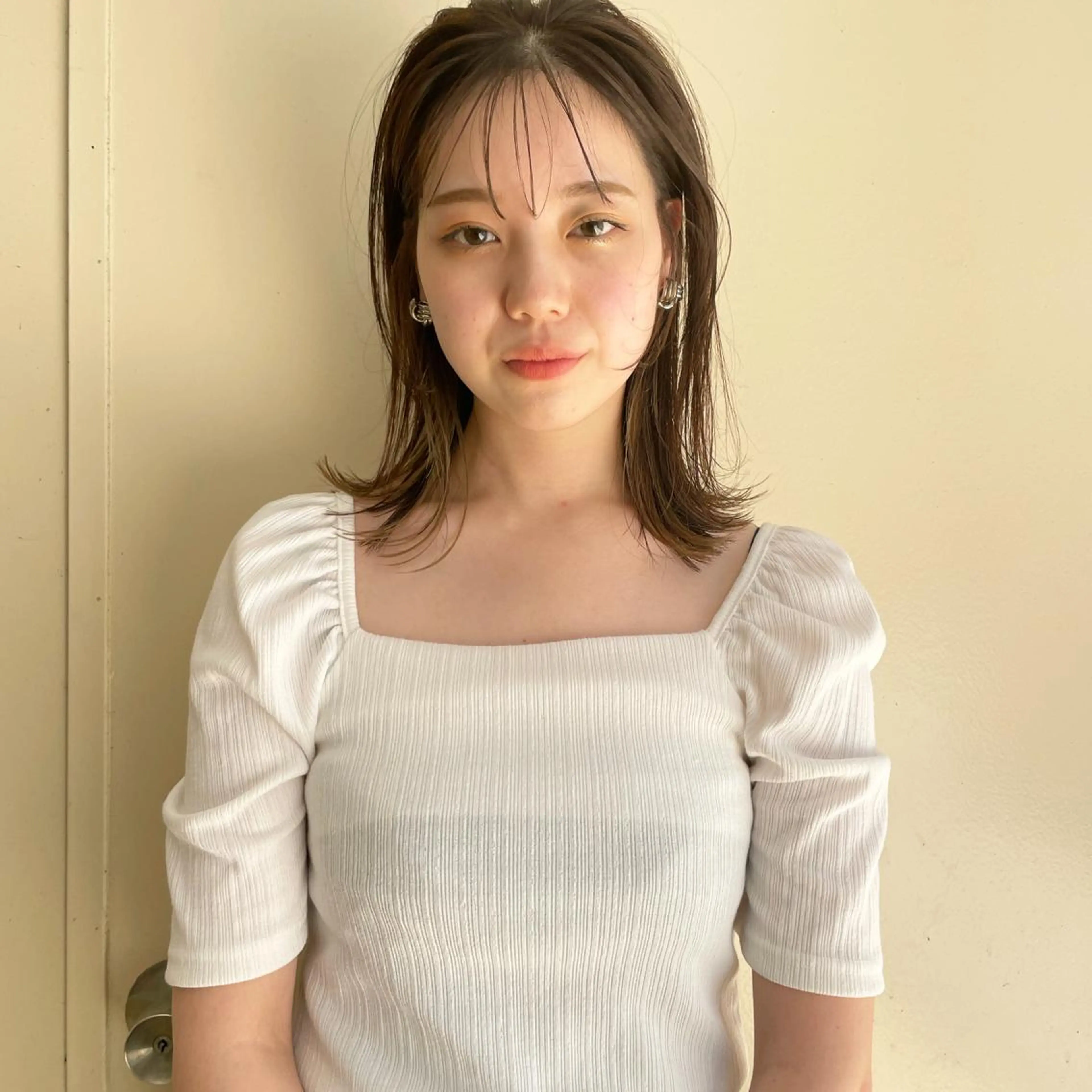 ミディアム カラー suvvy hairsalonのヘアスタイル