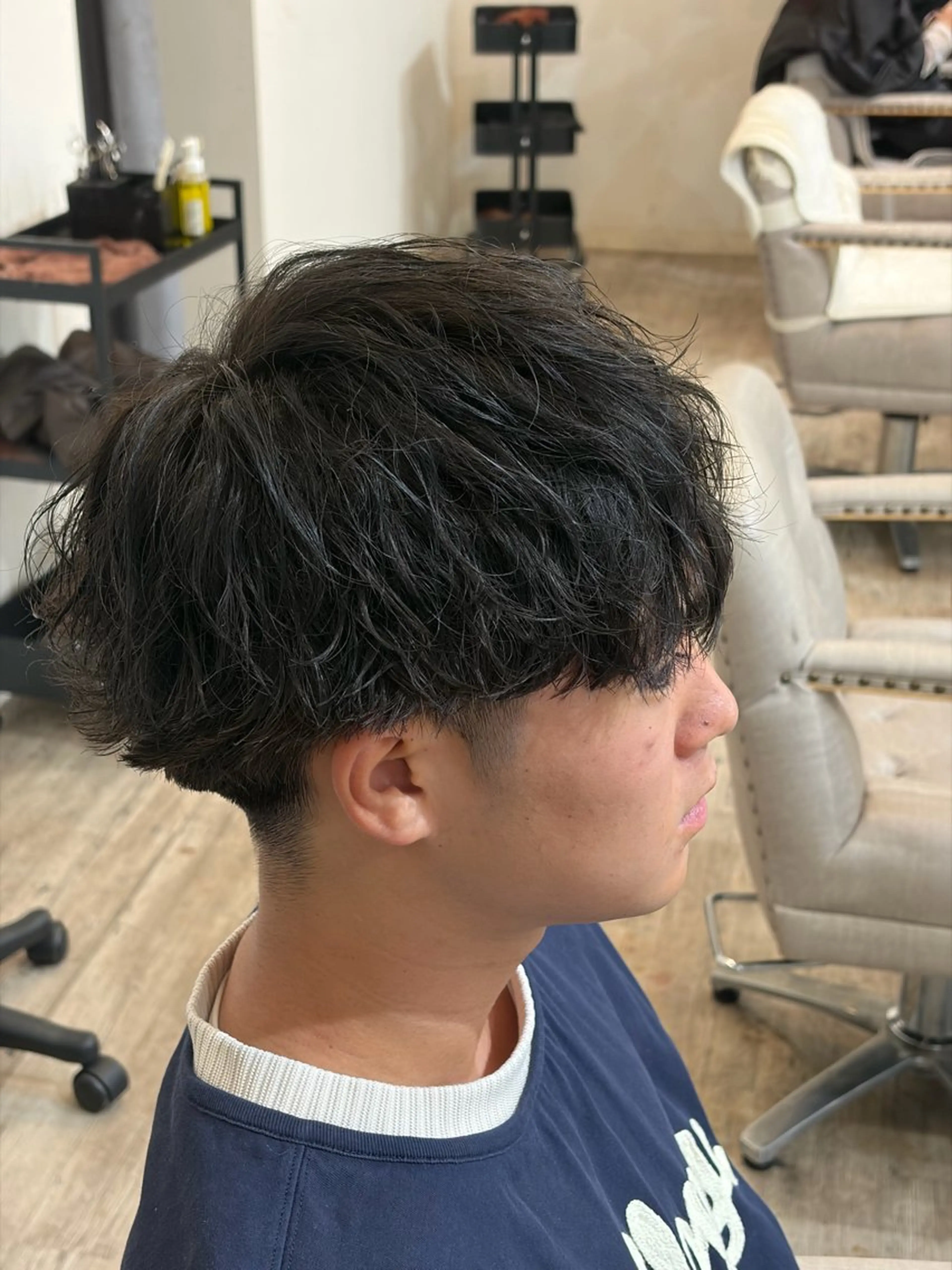 メンズ メンズパーマ 京橋メンズ特化/ 店長/ヤマダのヘアスタイル
