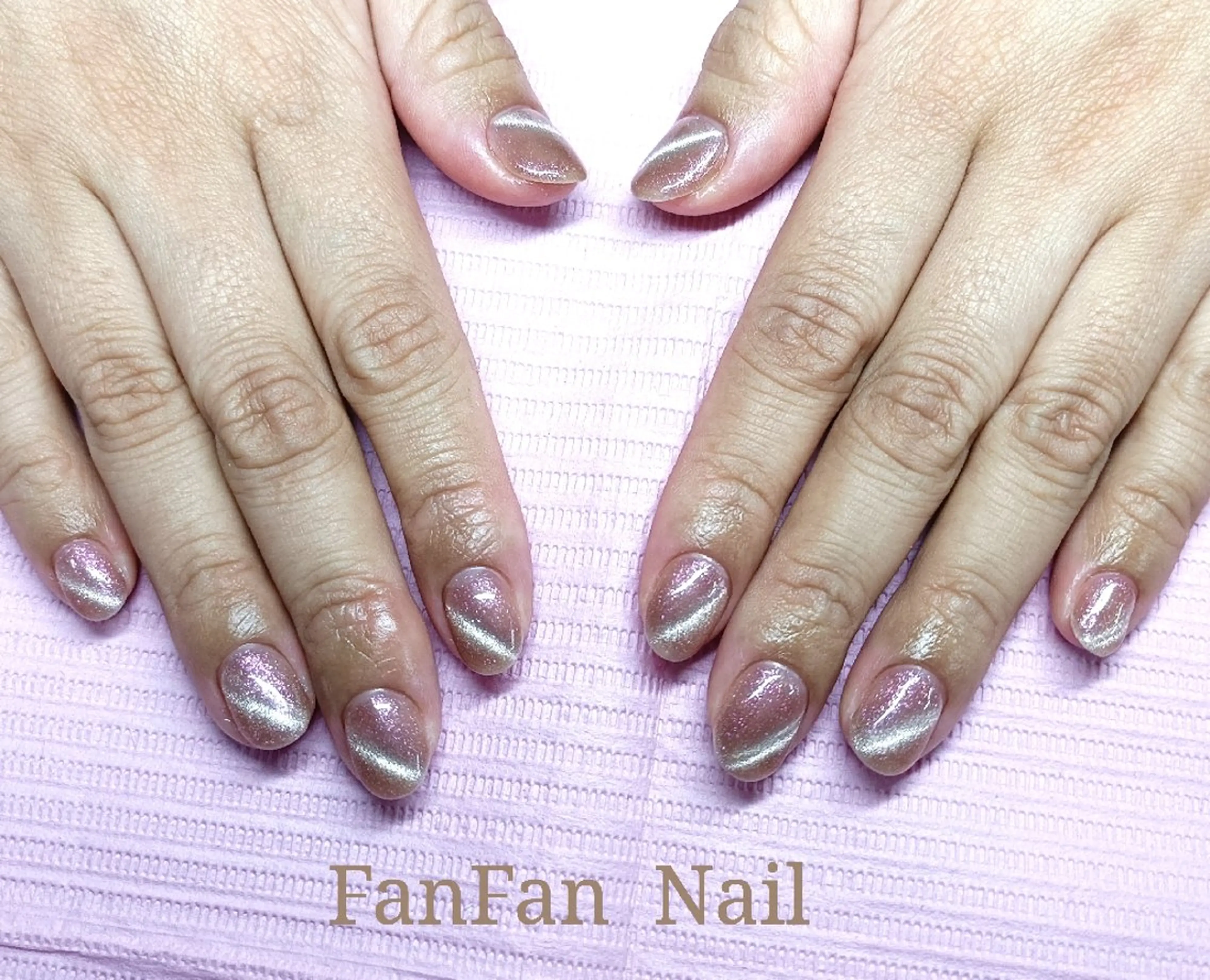 ネイル マグネットネイル RUE FANFANNAILのネイルデザイン