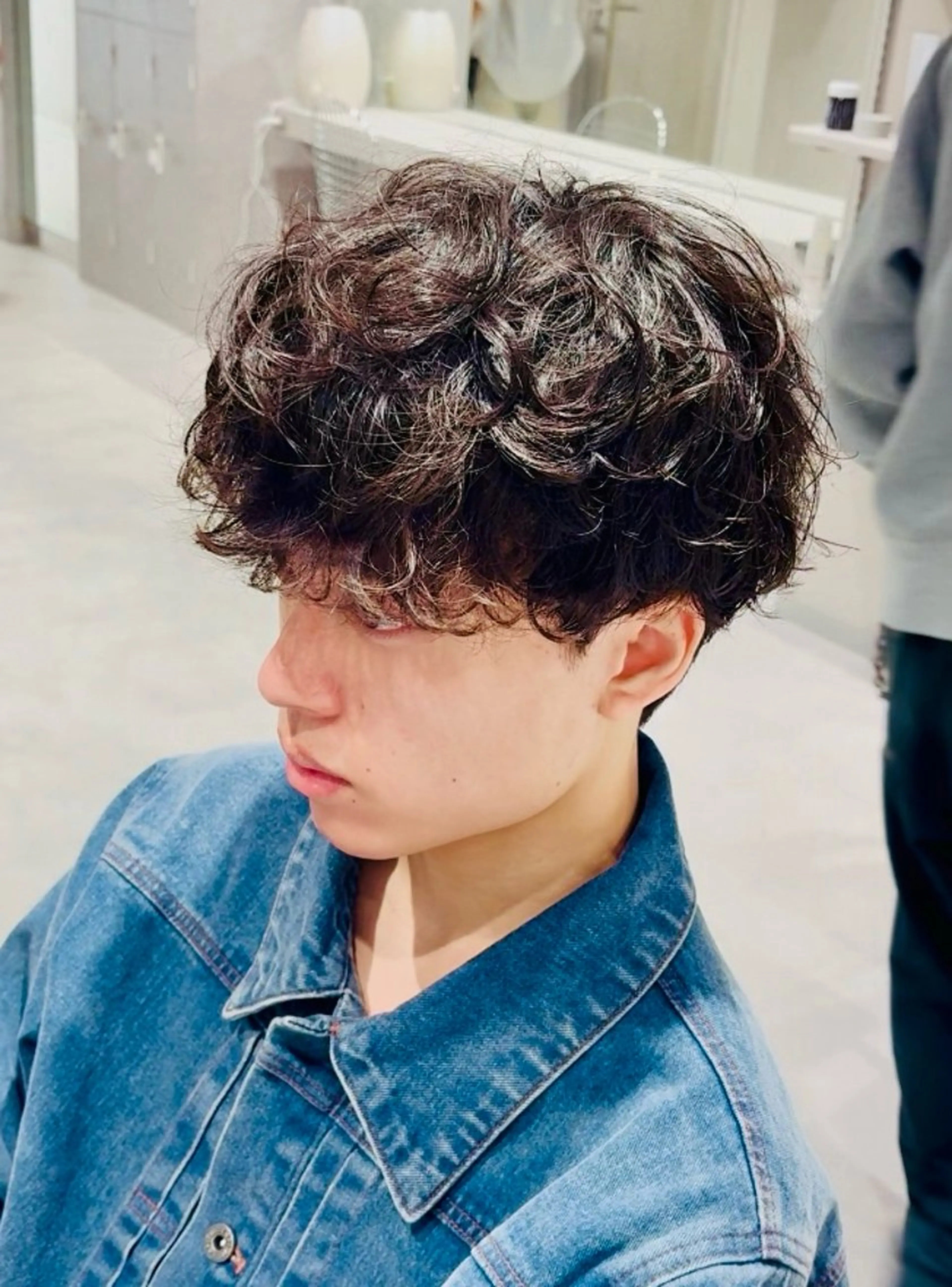 パーマ メンズ 👑駅近メンズサロン パーマ特化北千住👑のヘアスタイル