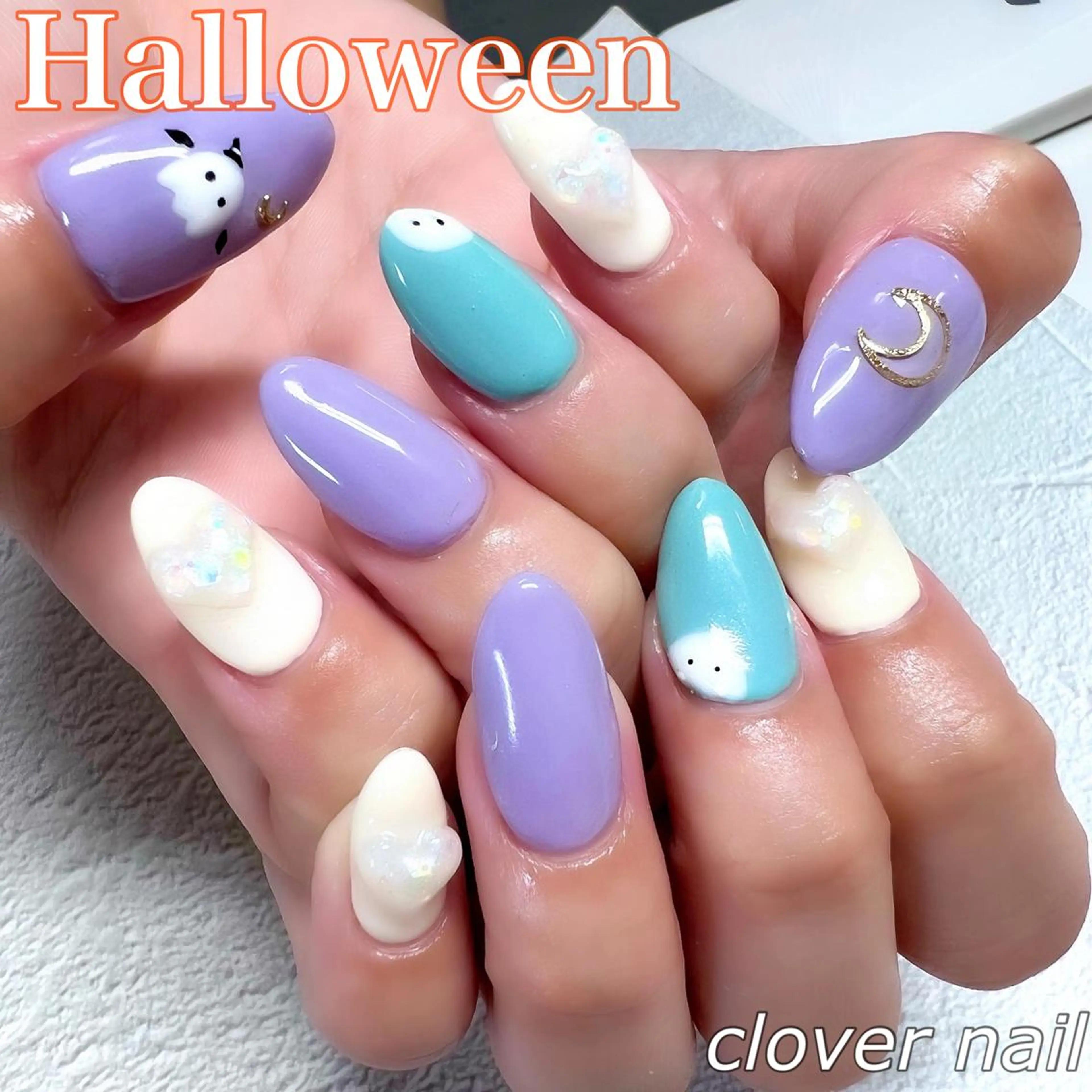 ネイル ハンドネイル clover nailのネイルデザイン