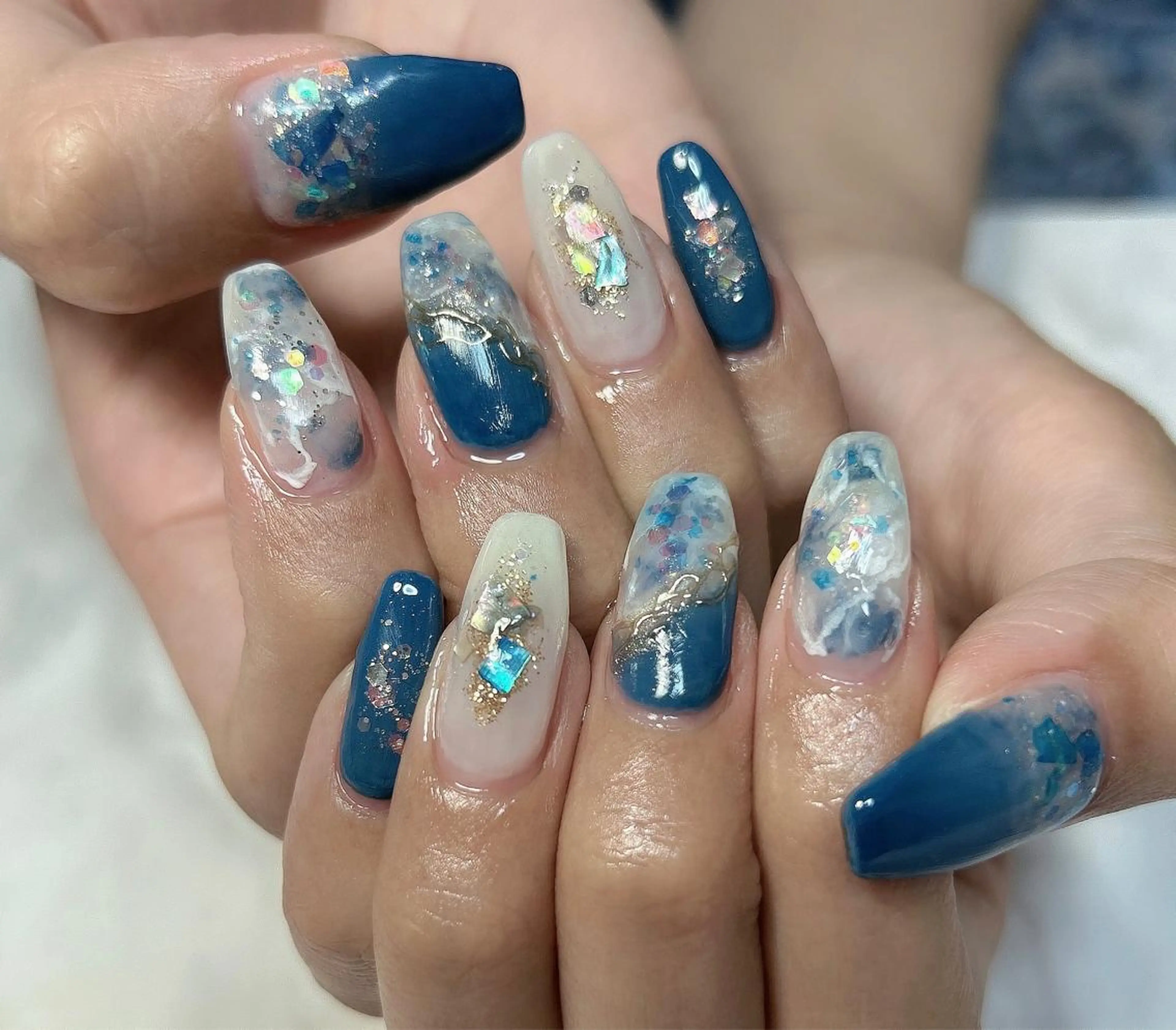ネイル グラデーション ニュアンスネイル ハンドネイル reve あやののネイルデザイン