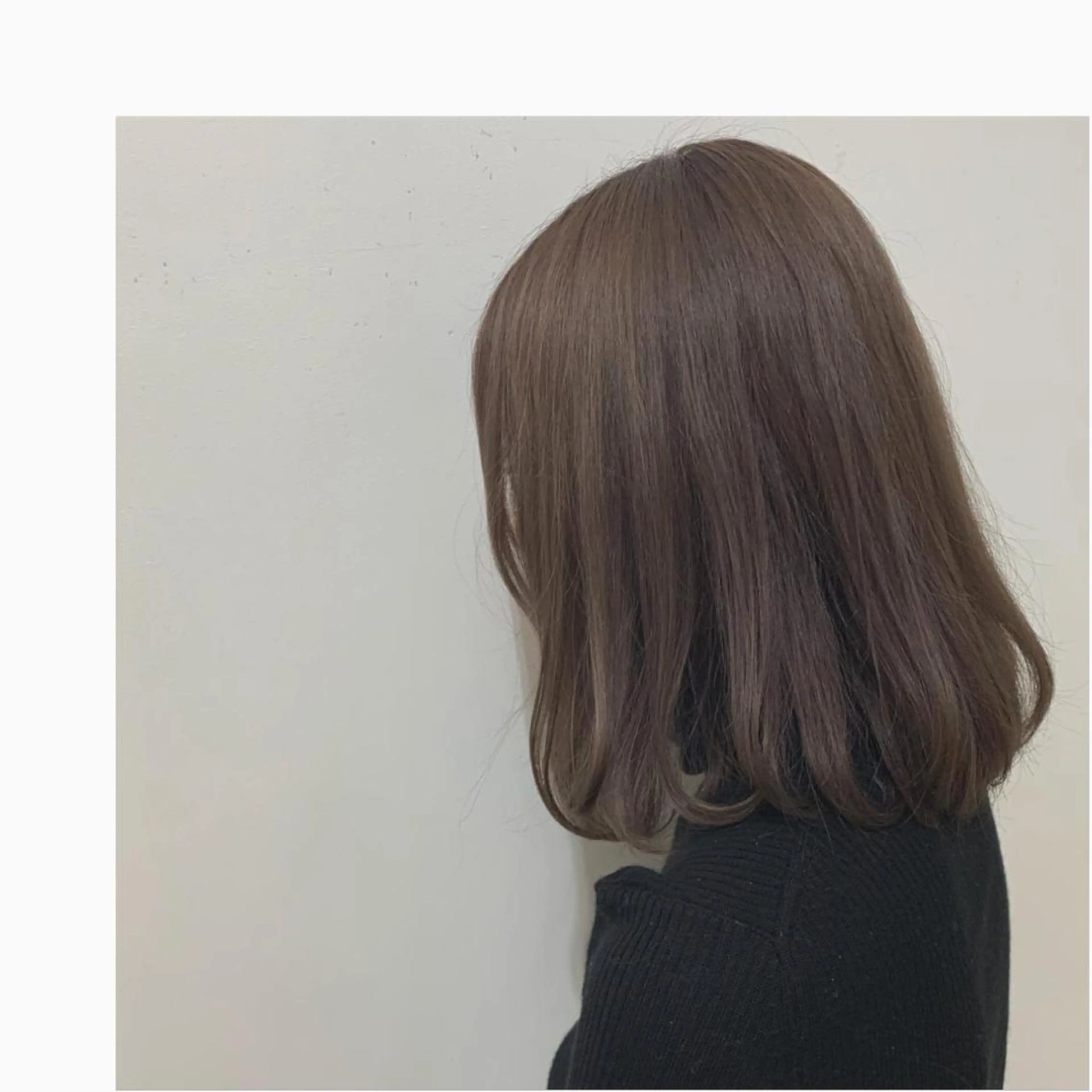 ミディアム カラー パーマ ヘアアレンジ 🐶 アヤカのヘアスタイル