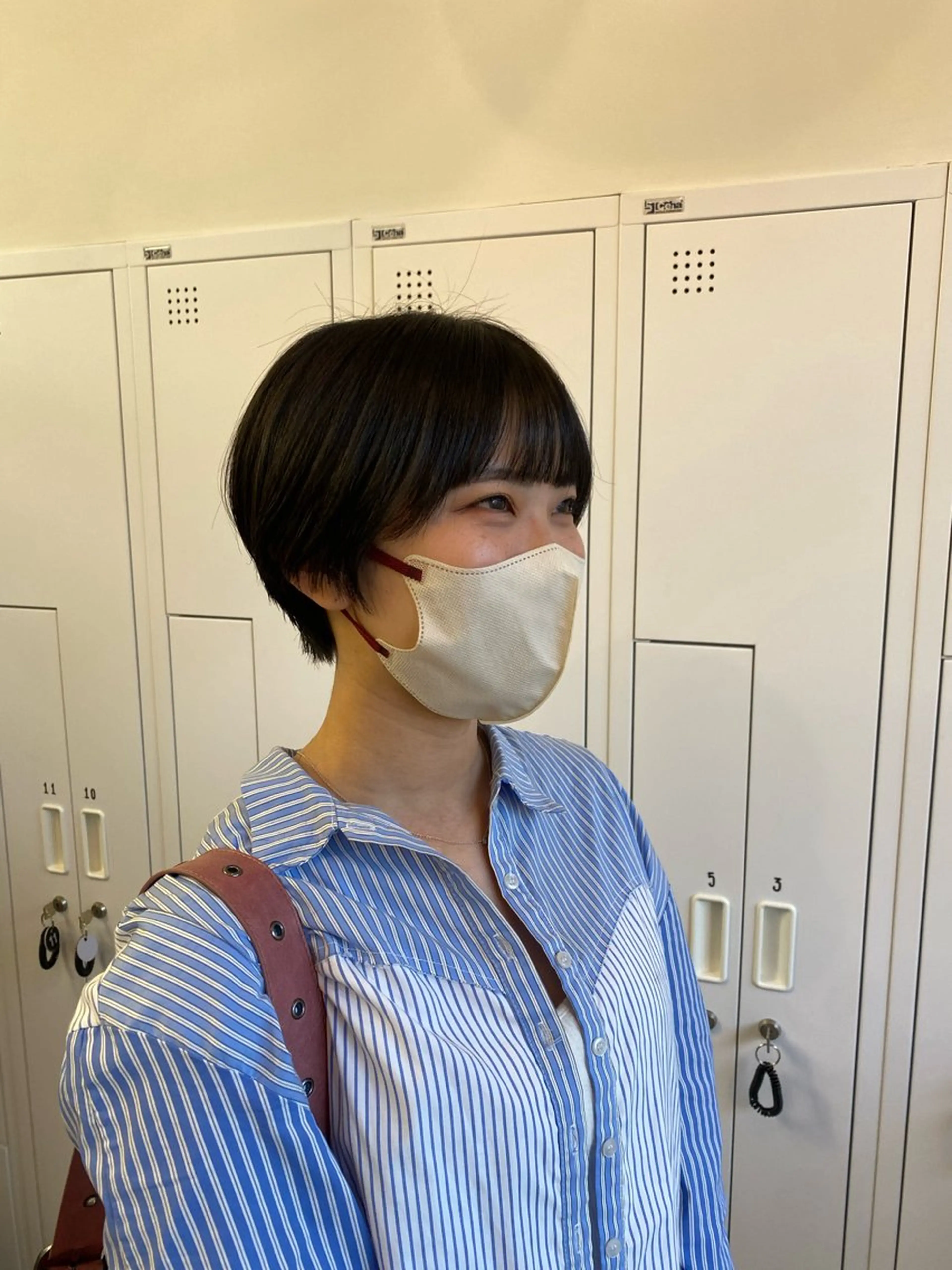 ショート 川角 しなのヘアスタイル