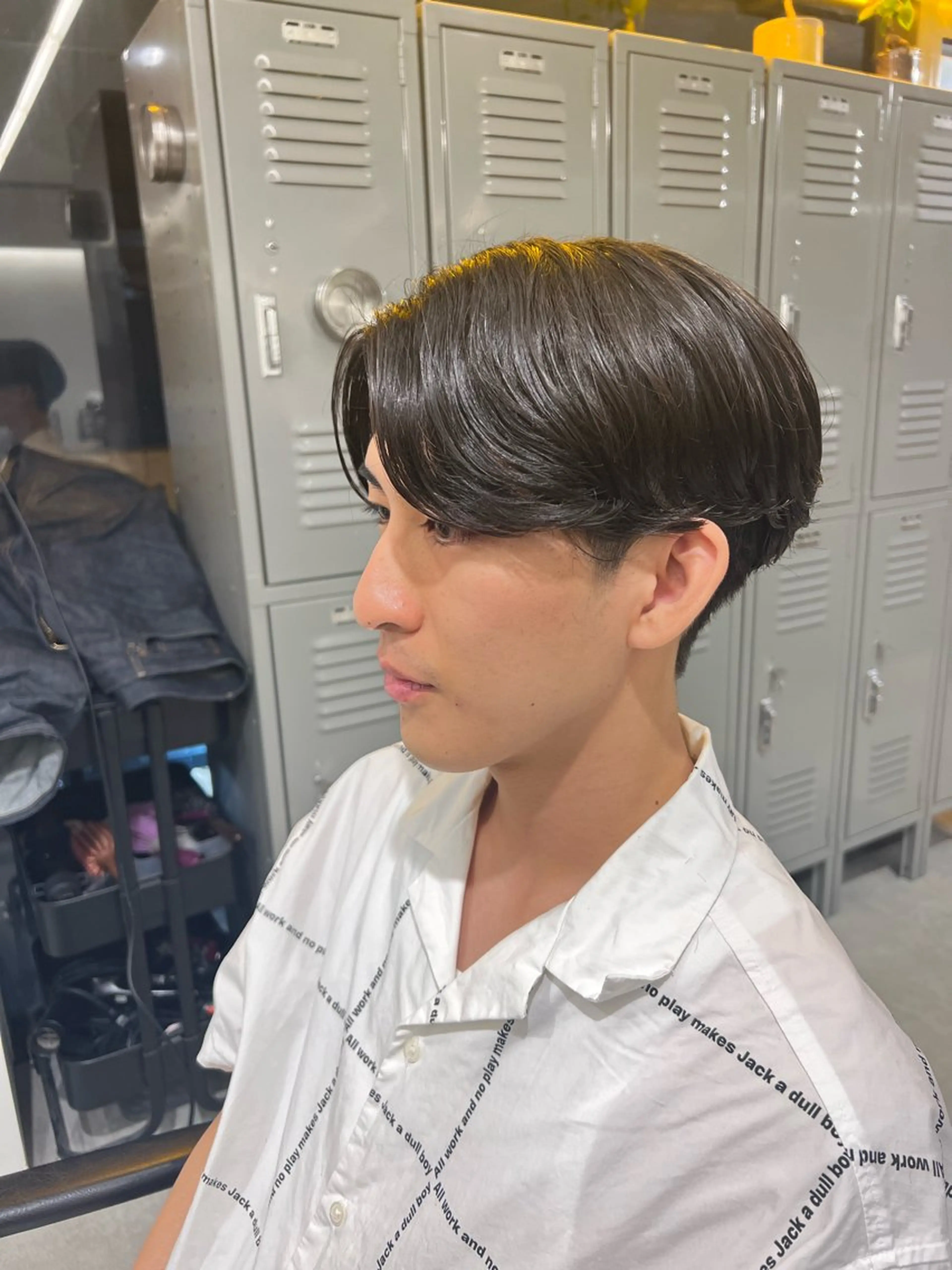 カット+ニュアンスパーマの写真