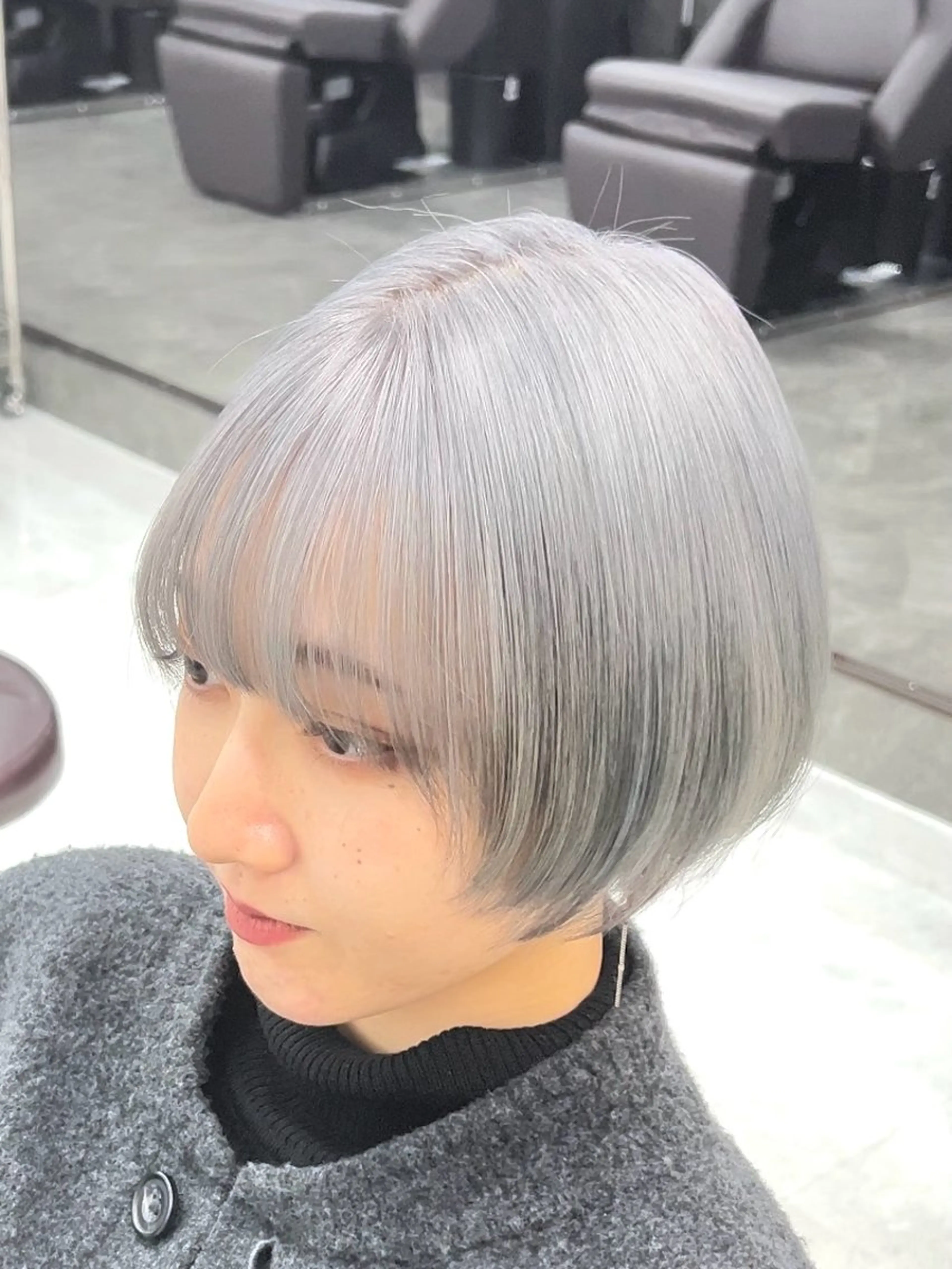 ショート カラー ブリーチ ヘアカラー フウト/メンズカット /メンズパーマのヘアスタイル