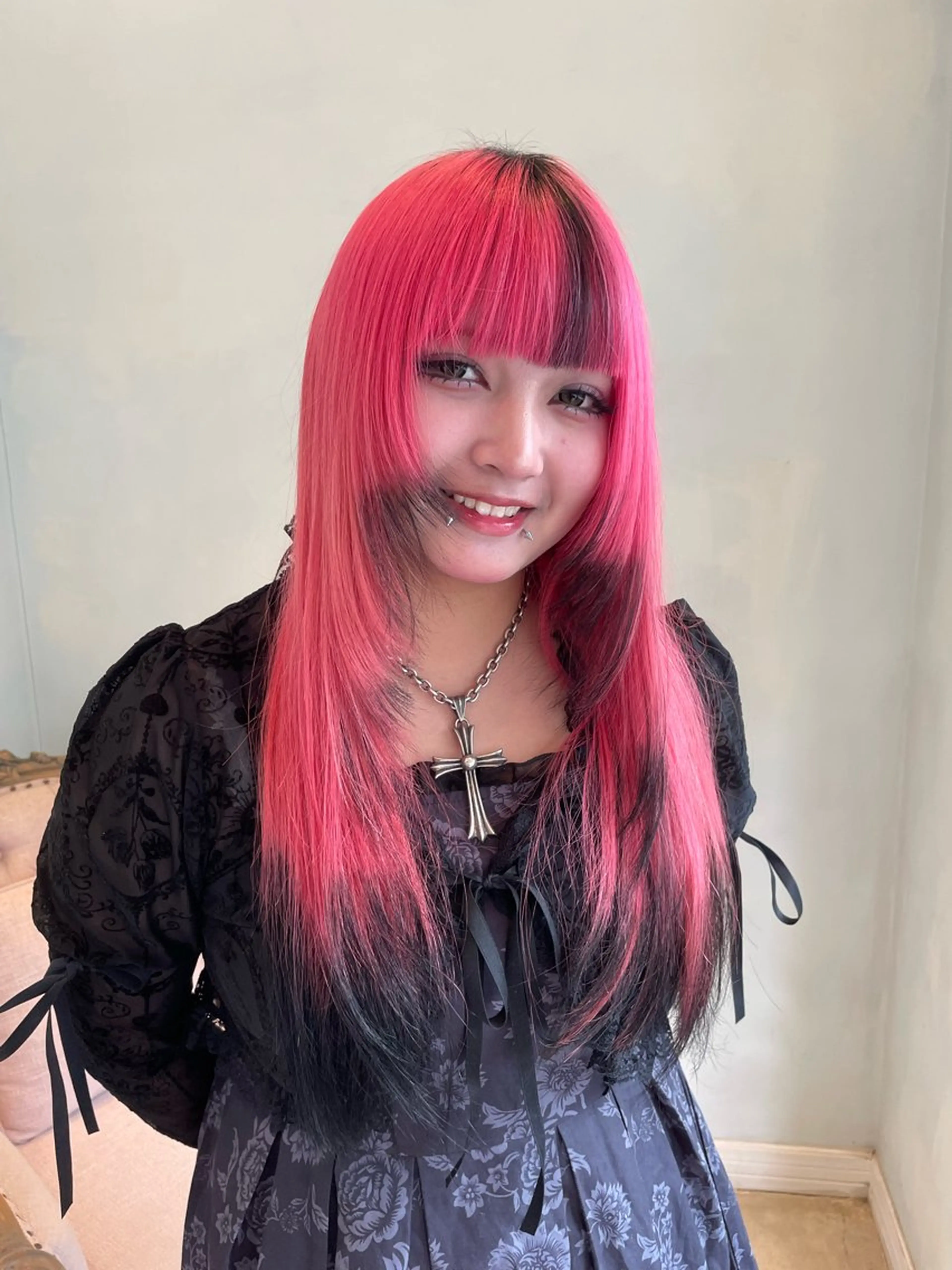 ロング カラー 無料ショートカット 募集中📛杏のヘアスタイル