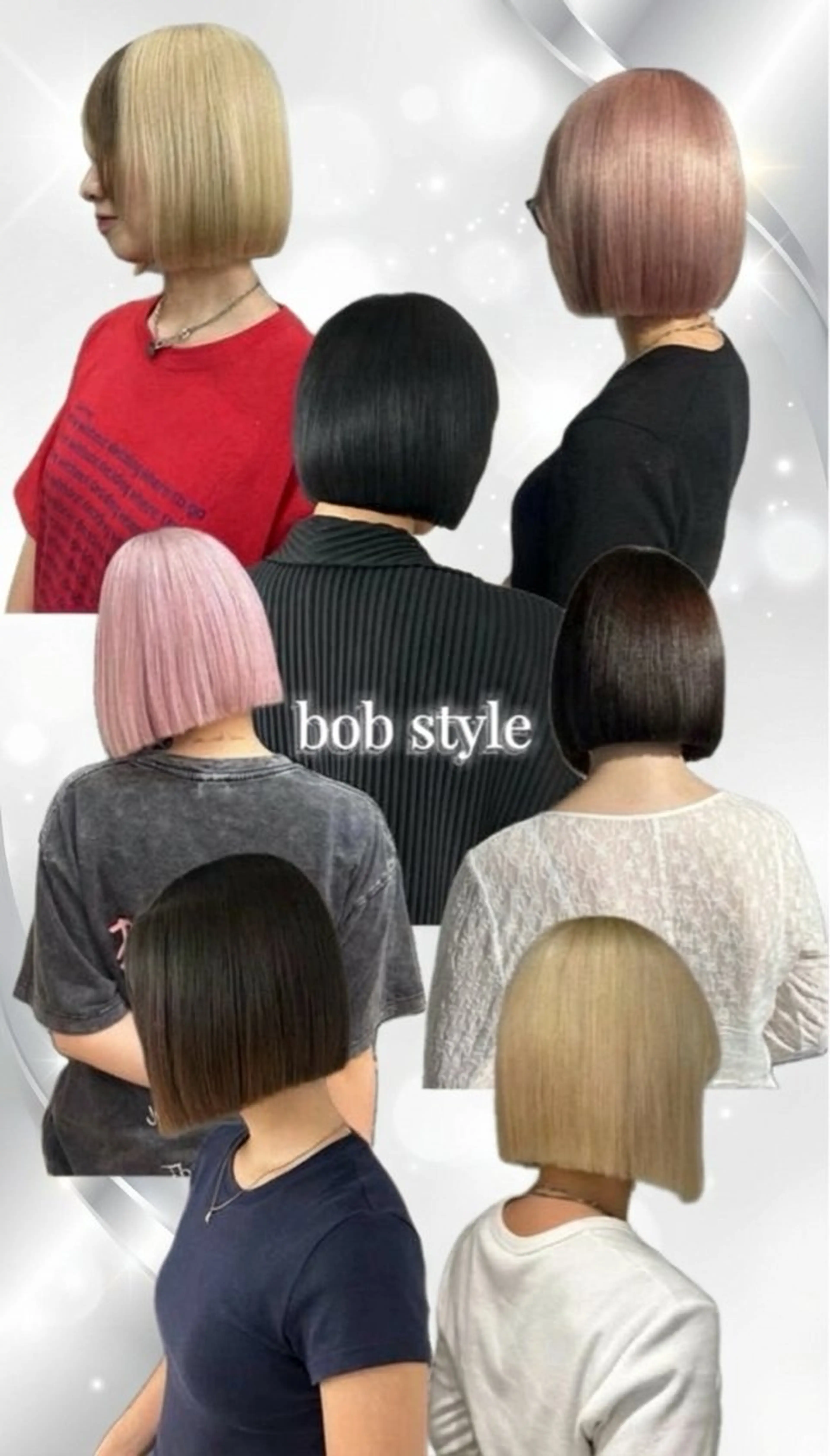 ショート ボブ カット ヘアカラー トリートメント えり 堀江/ボブ /レイヤー/艶髪のヘアスタイル