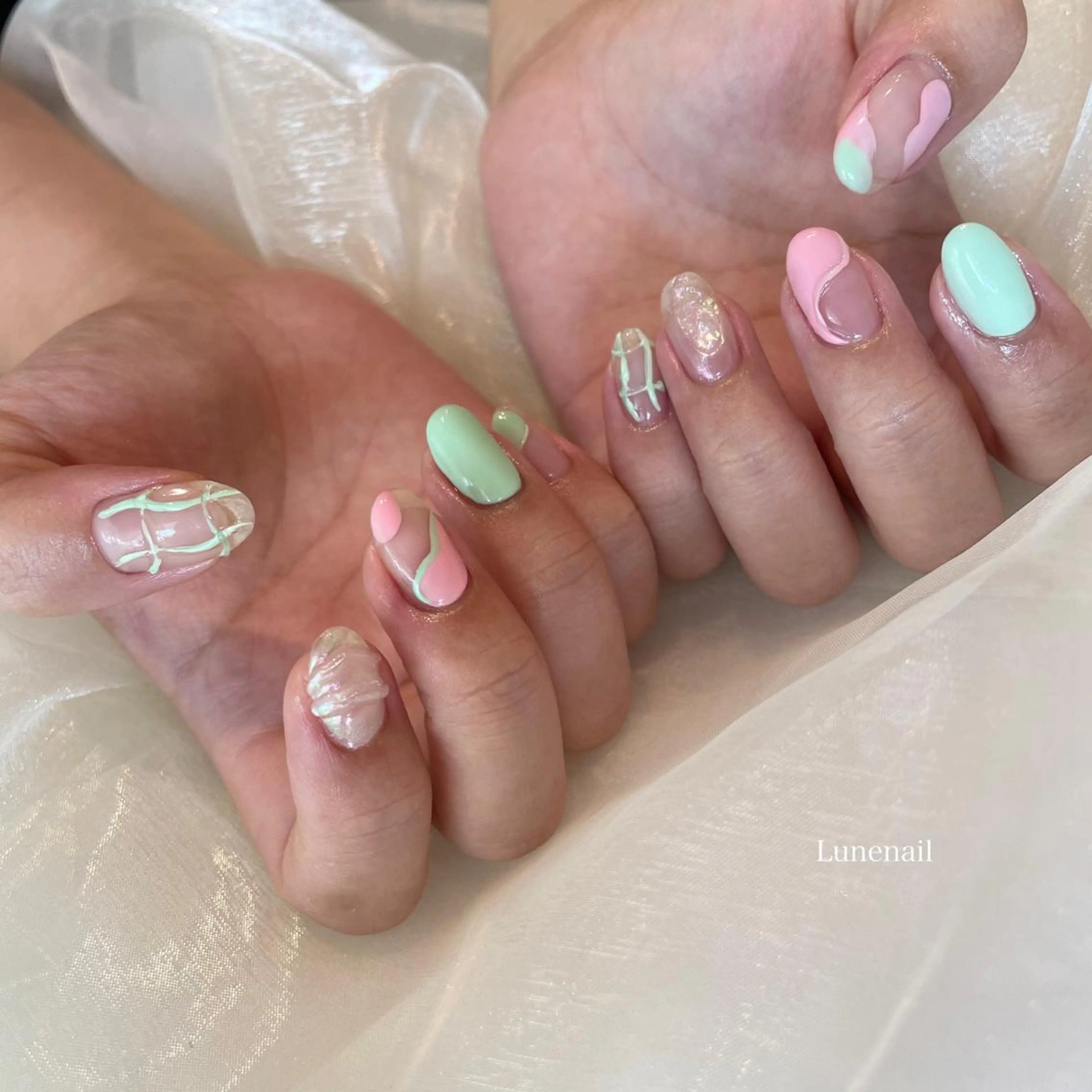 ネイル Lune nailのネイルデザイン