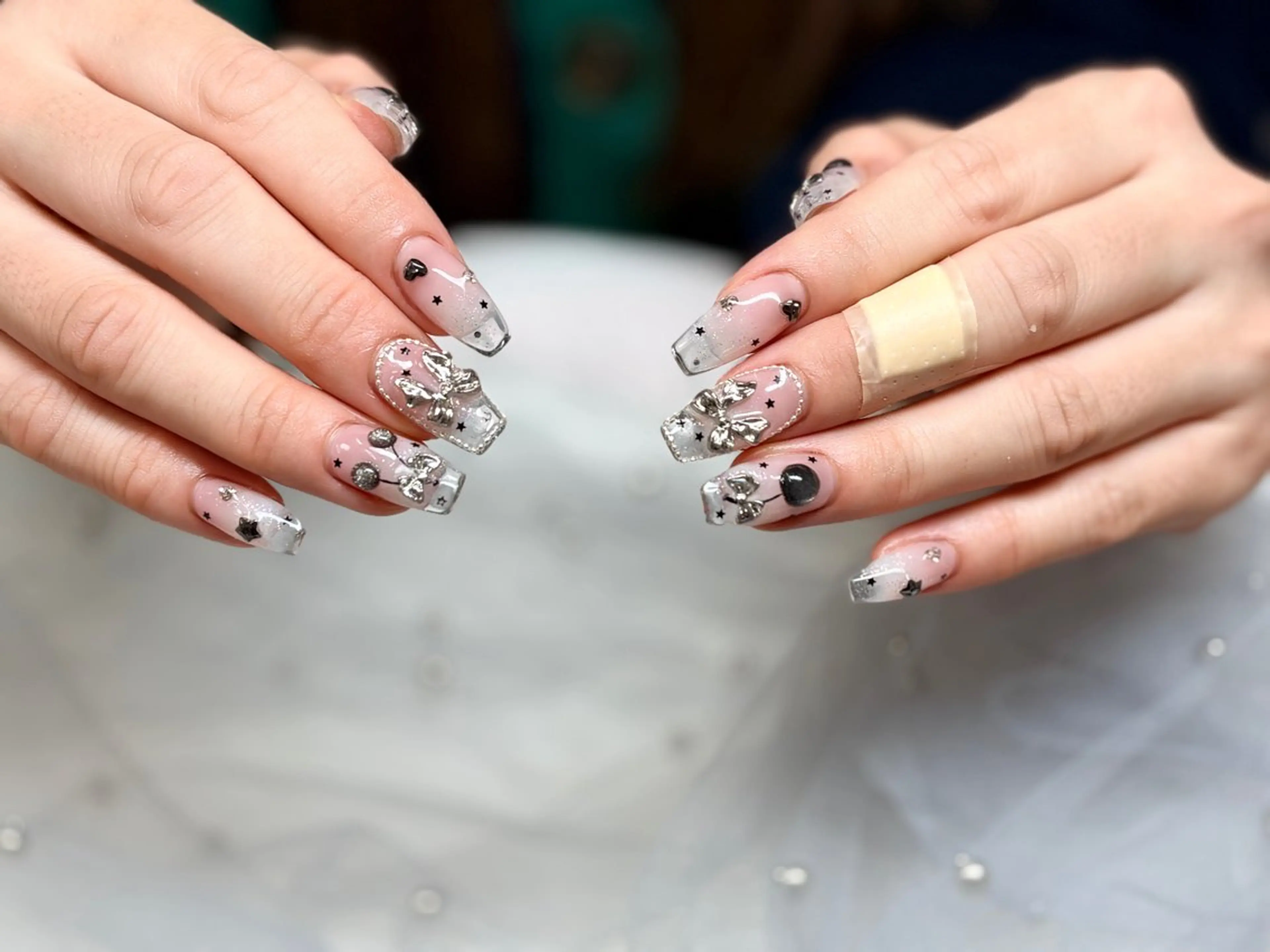 ネイル HALO ネイルモデル募集中のネイルデザイン