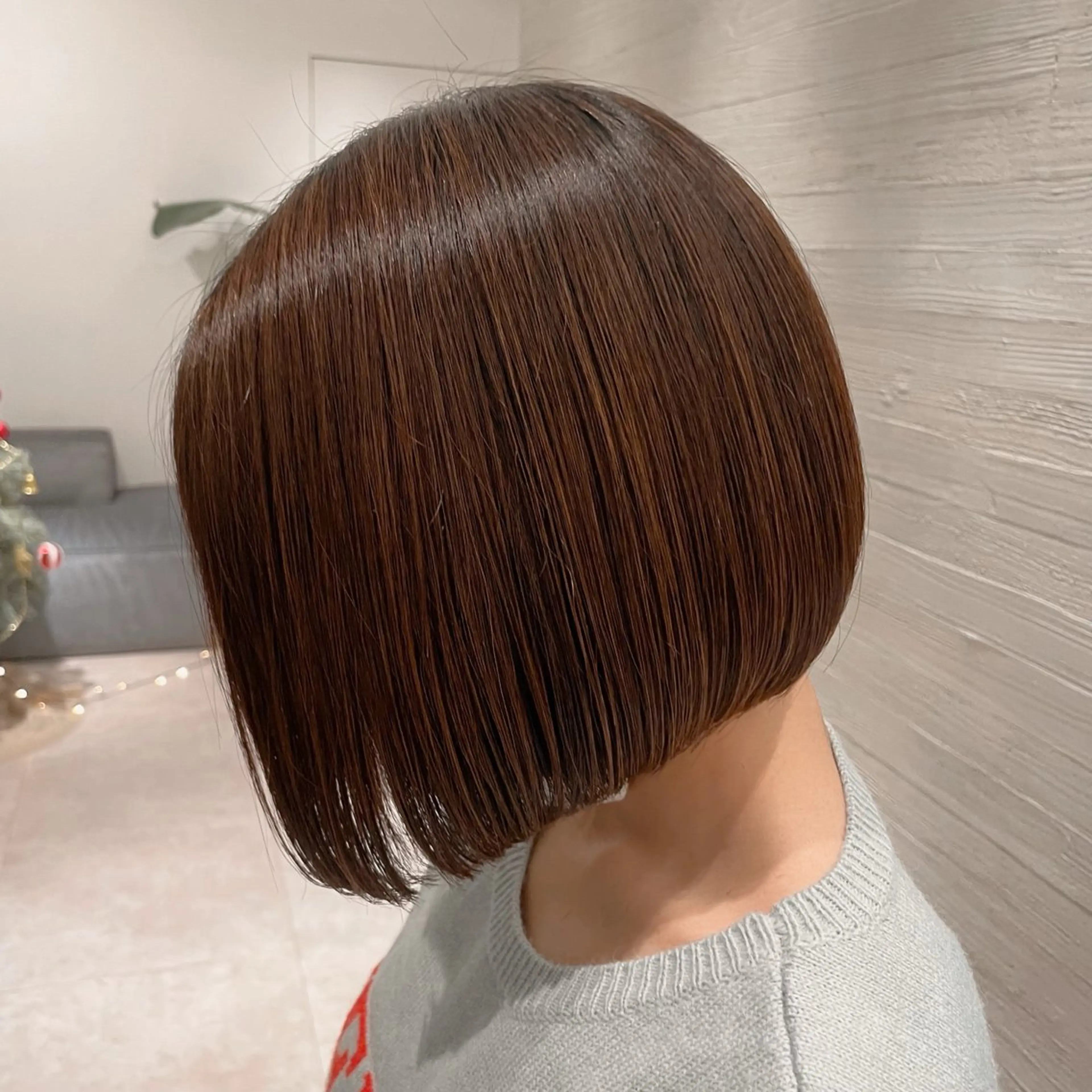 ショート 切りっぱなしボブ ボブ .⋆⟡💖 Marin💖⟡⋆.のヘアスタイル