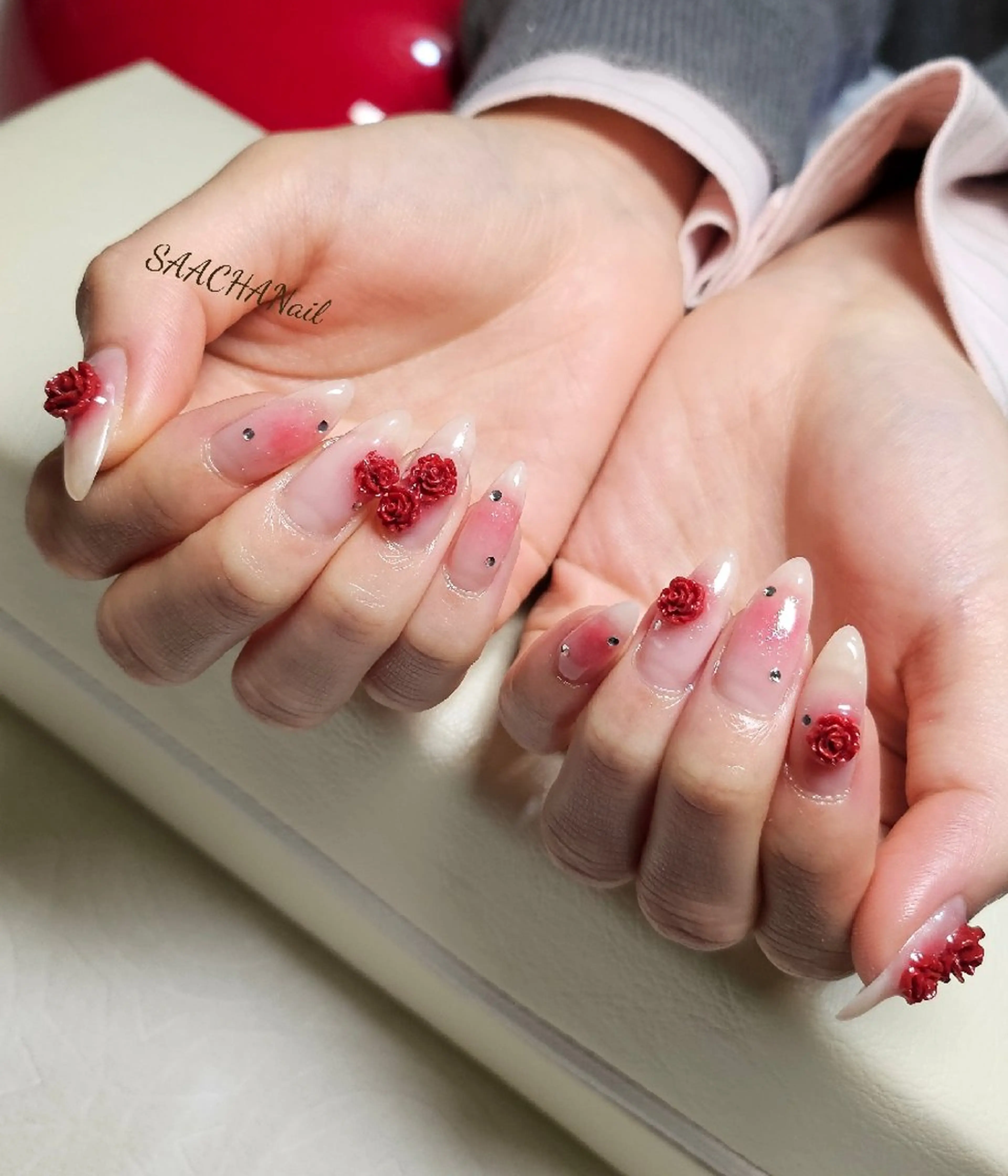 ネイル 持ち込み ハンドネイル SAACHANail  のネイルデザイン
