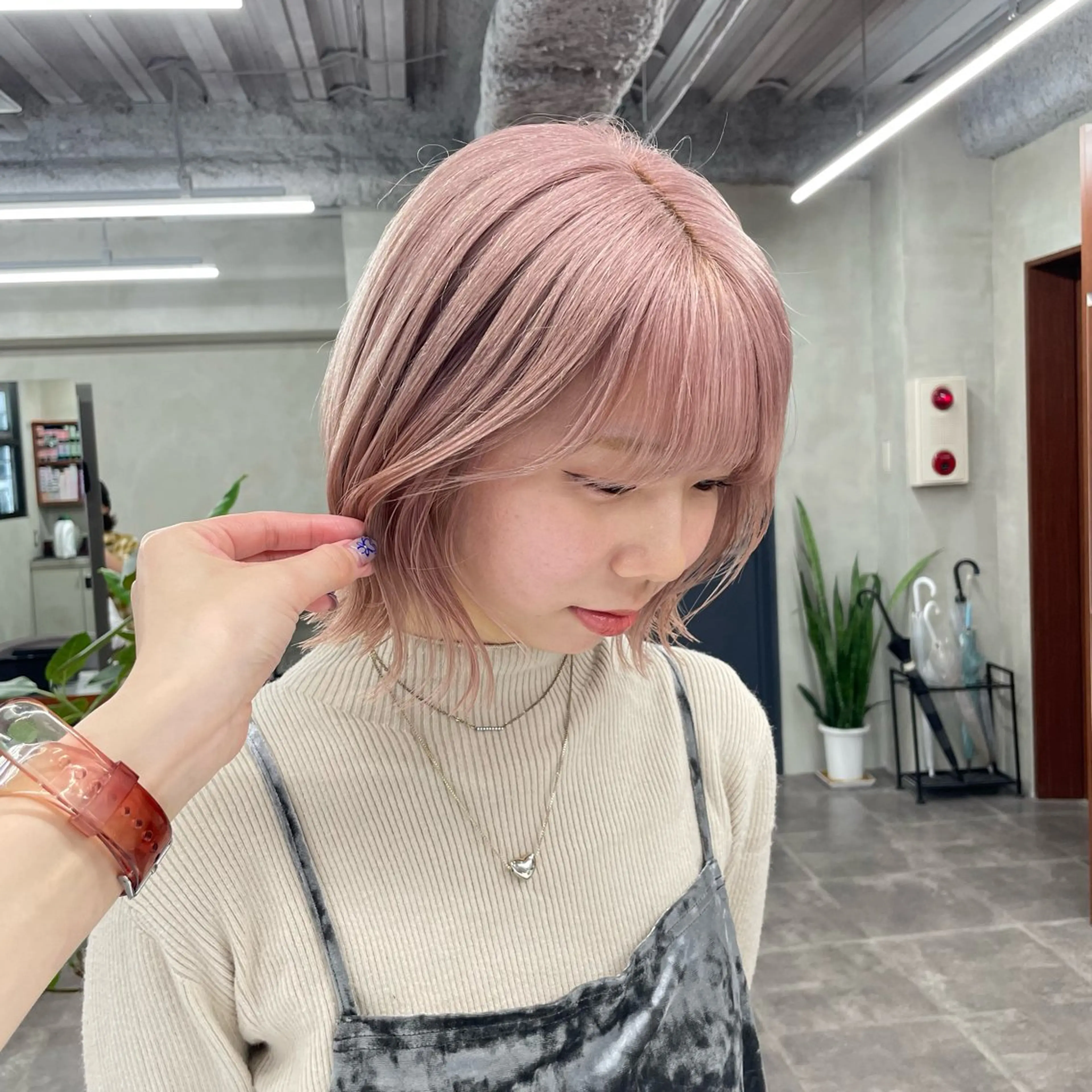 ショート カラー 似合わせカット/ ハイトーン/aoiのヘアスタイル