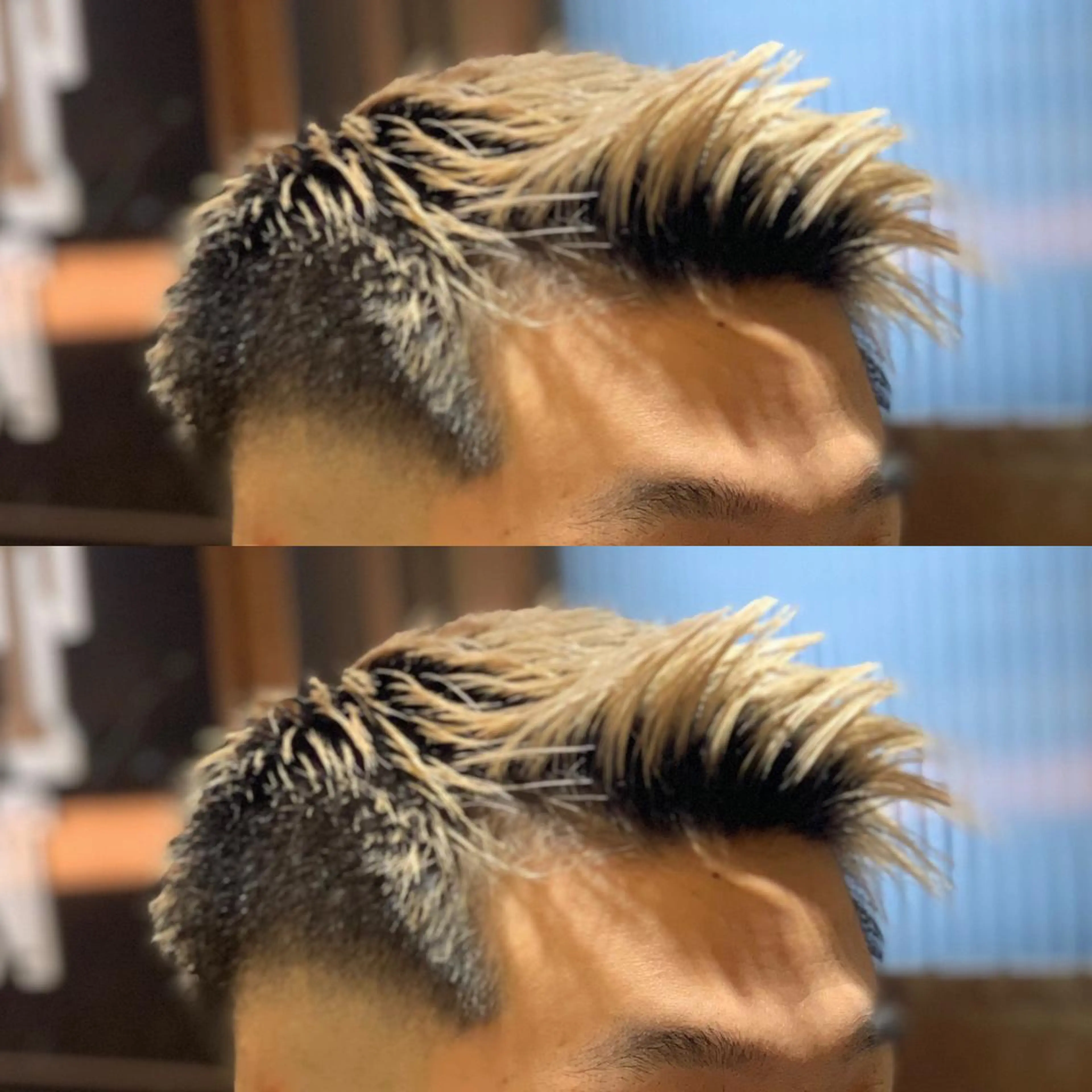 ショート カラー メンズ カット ヘアカラー トリートメント BINGO HAIR WORKS 【ビンゴヘアワークス】所属・🎱メンズフェード 特化HYOGA🎱のヘアスタイル