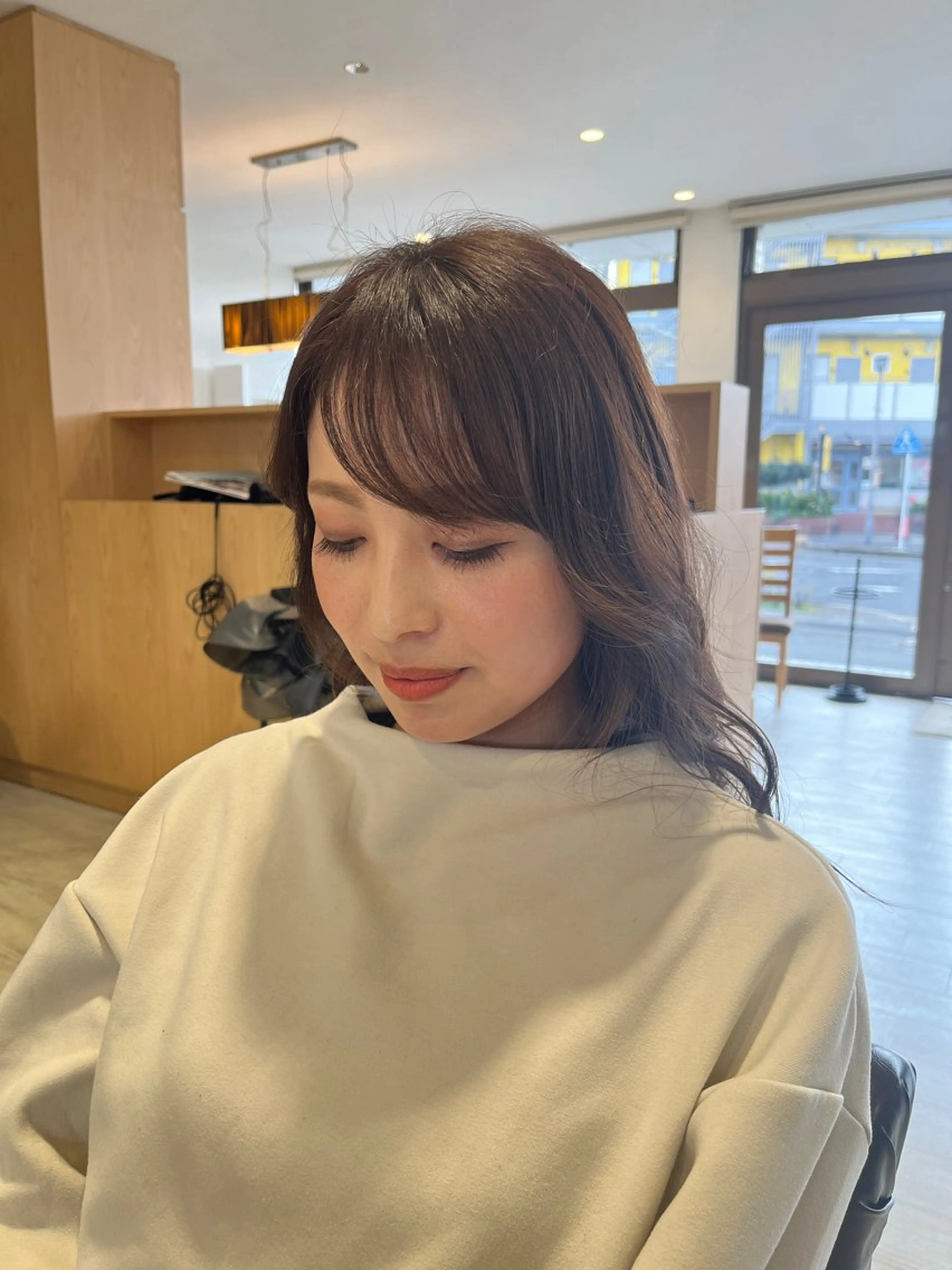 カラー ブラウンカラー ピンクカラー sept.【セプト】所属・Hattori Ryukiのヘアスタイル