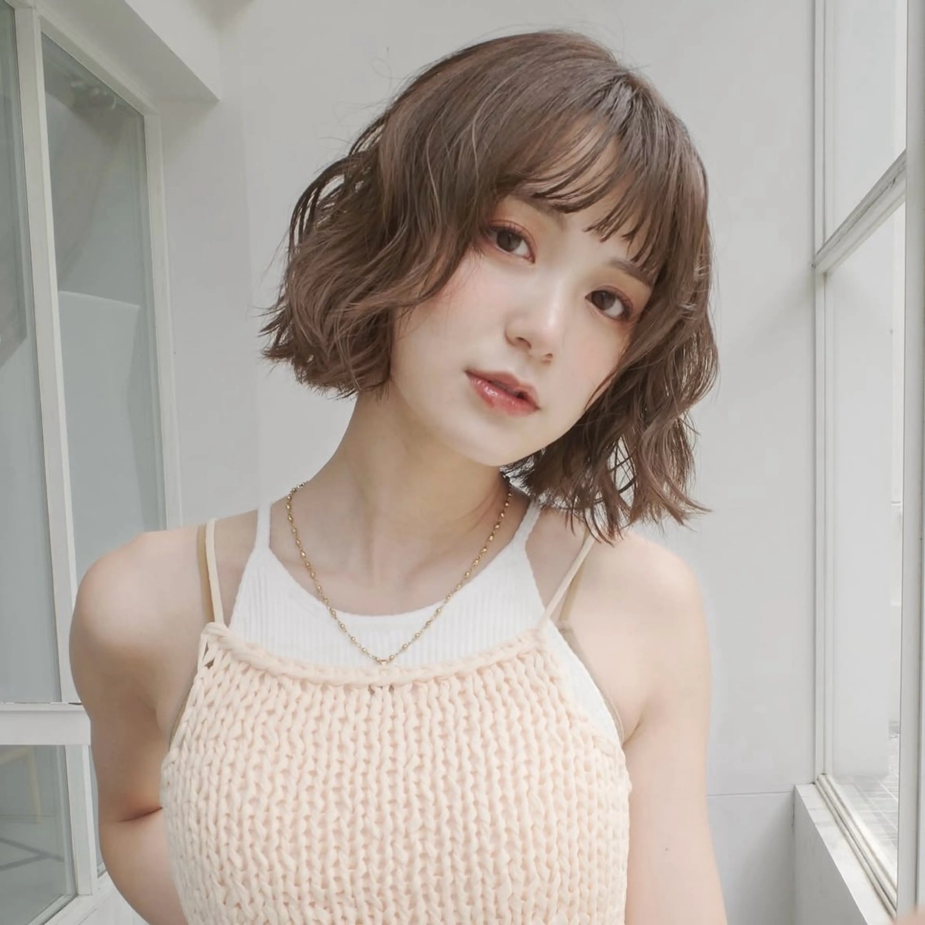 ショート パーマ Unami 新宿　Mayukiのヘアスタイル