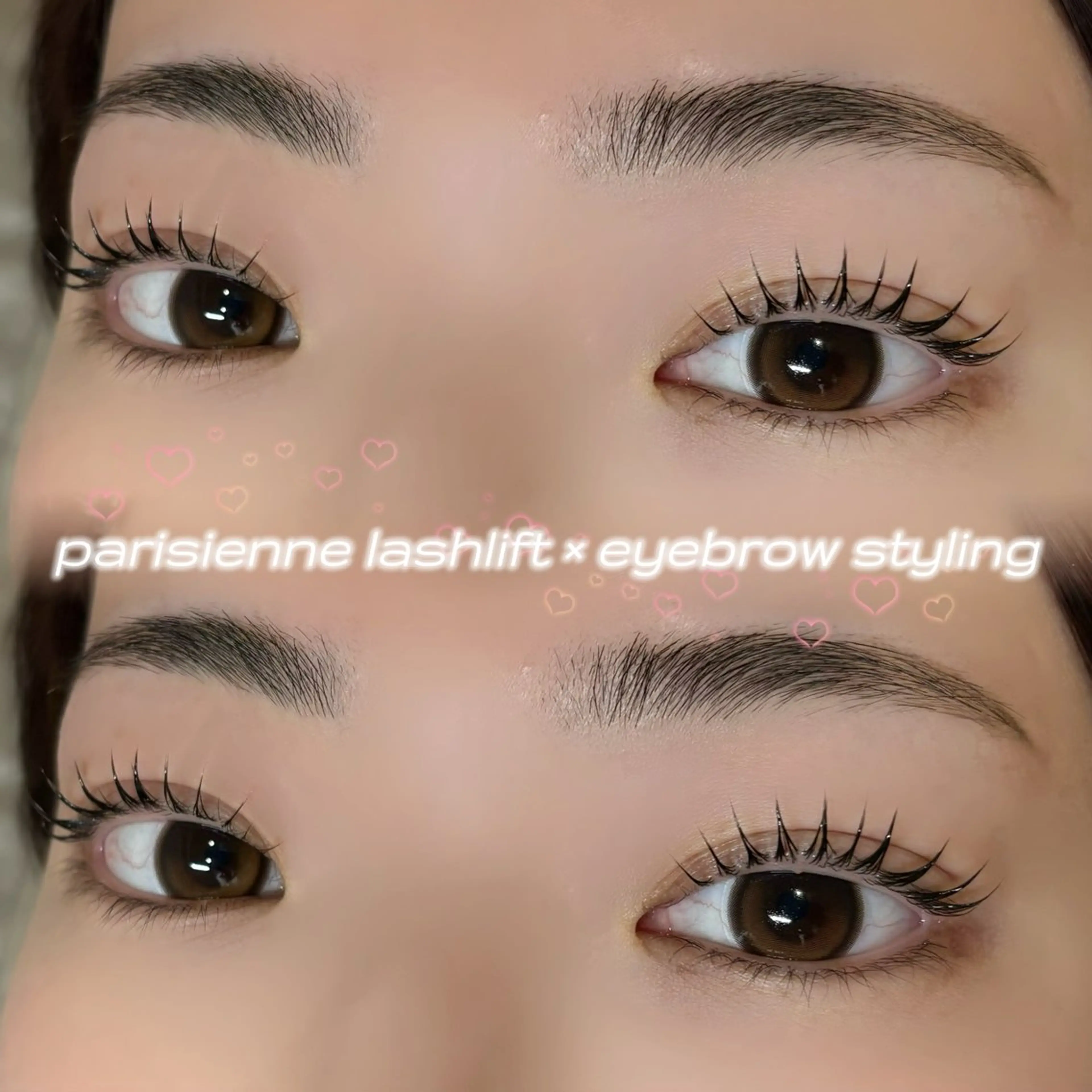 マツエク・マツパ 成人式 パリジェンヌラッシュリフト まつげパーマ マツパ CLARIS 田中のマツエク・マツパデザイン