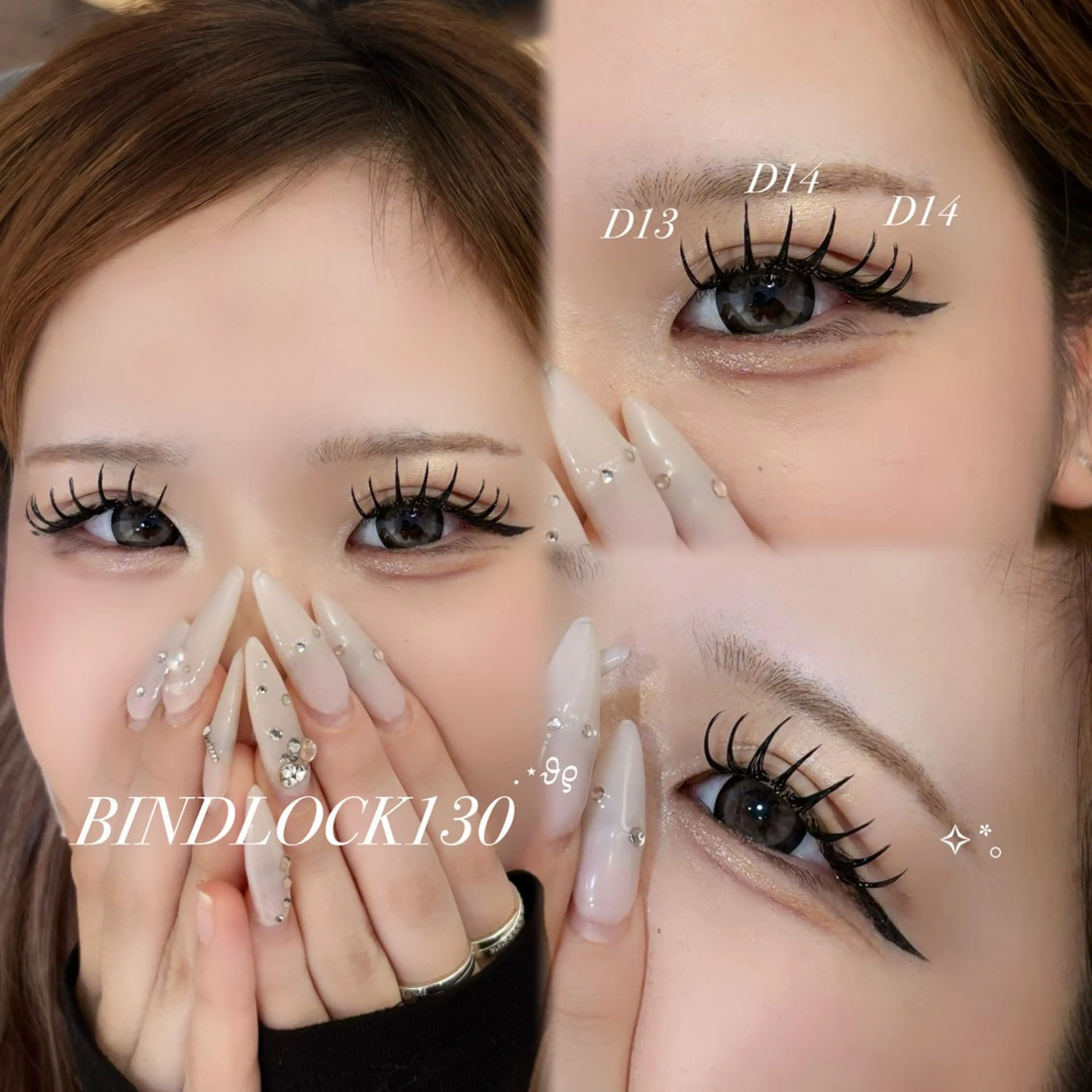マツエク・マツパ バインドロック マツエク CreBiA   eyelash所属・CreBiA🎀 ayaのマツエク・マツパデザイン