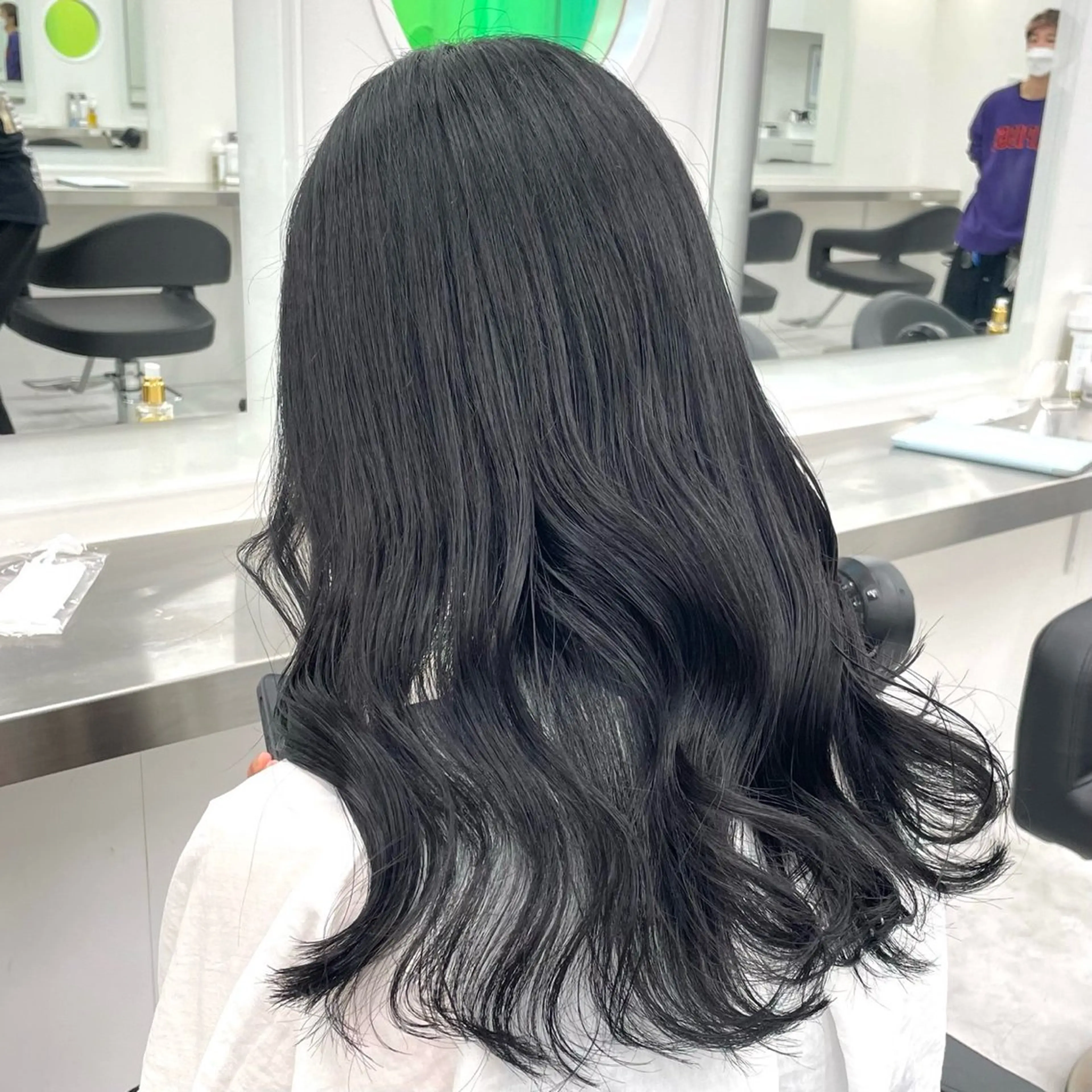 ロング カラー ヘアカラー トリートメント 韓国アイドル🤍ブリ ーチカラー🤍わかなのヘアスタイル