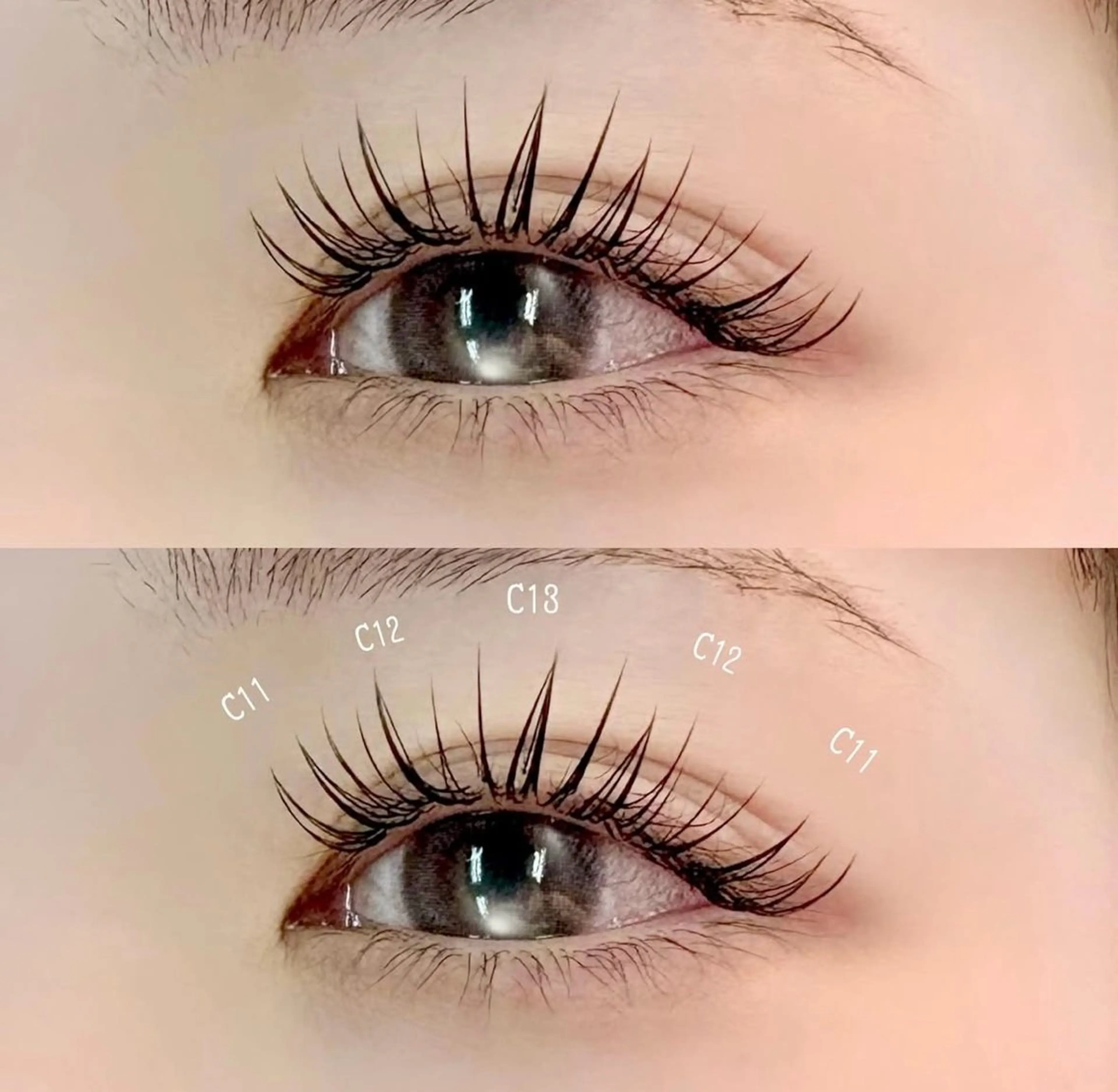 マツエク・マツパ 付け放題 フラットラッシュ peTiT京橋 Momoの眉毛・アイブロウイメージ