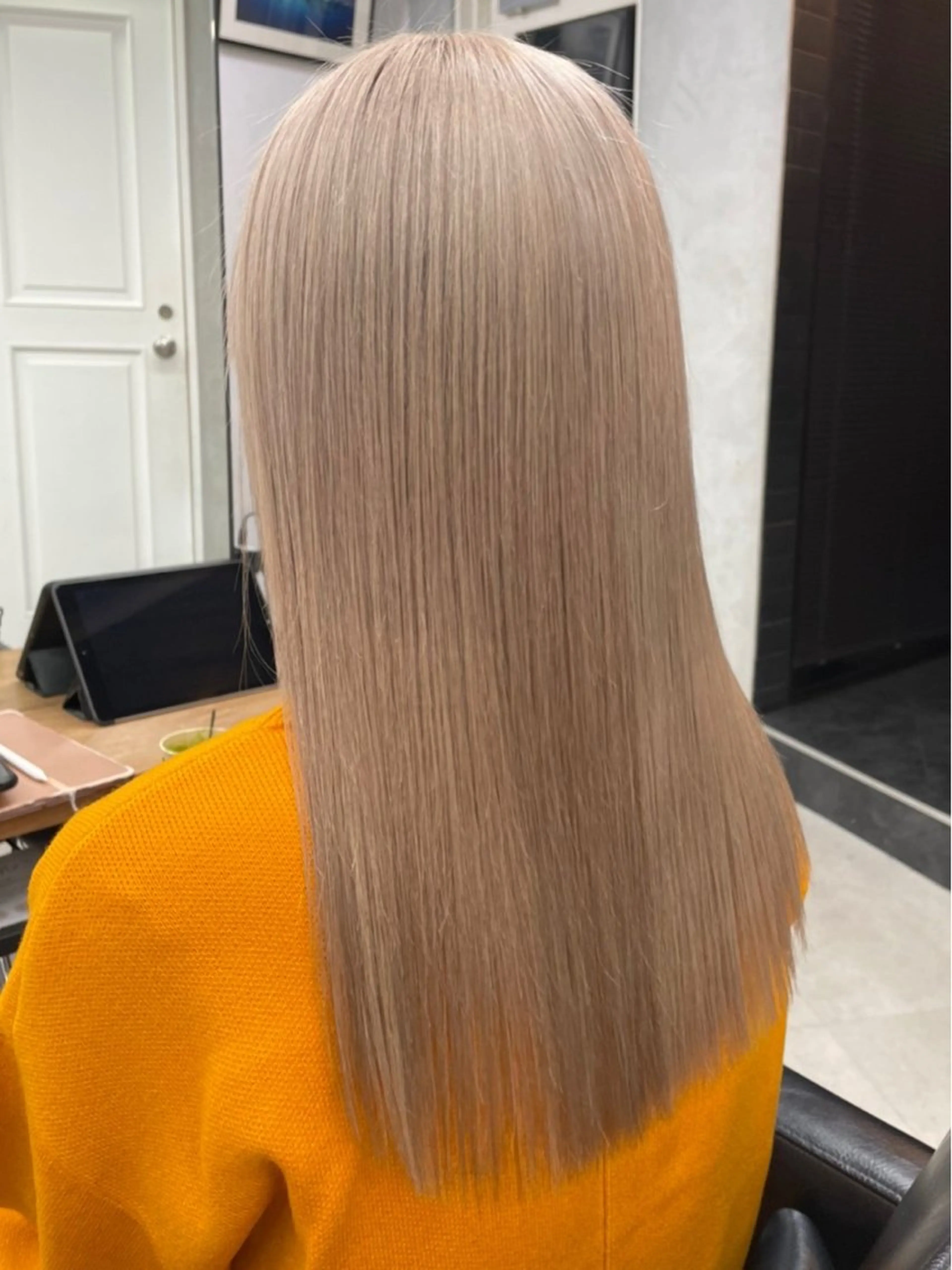 ロング カラー ヘアアレンジ 🫧透明感カラー/ ナルハ🫧のヘアスタイル