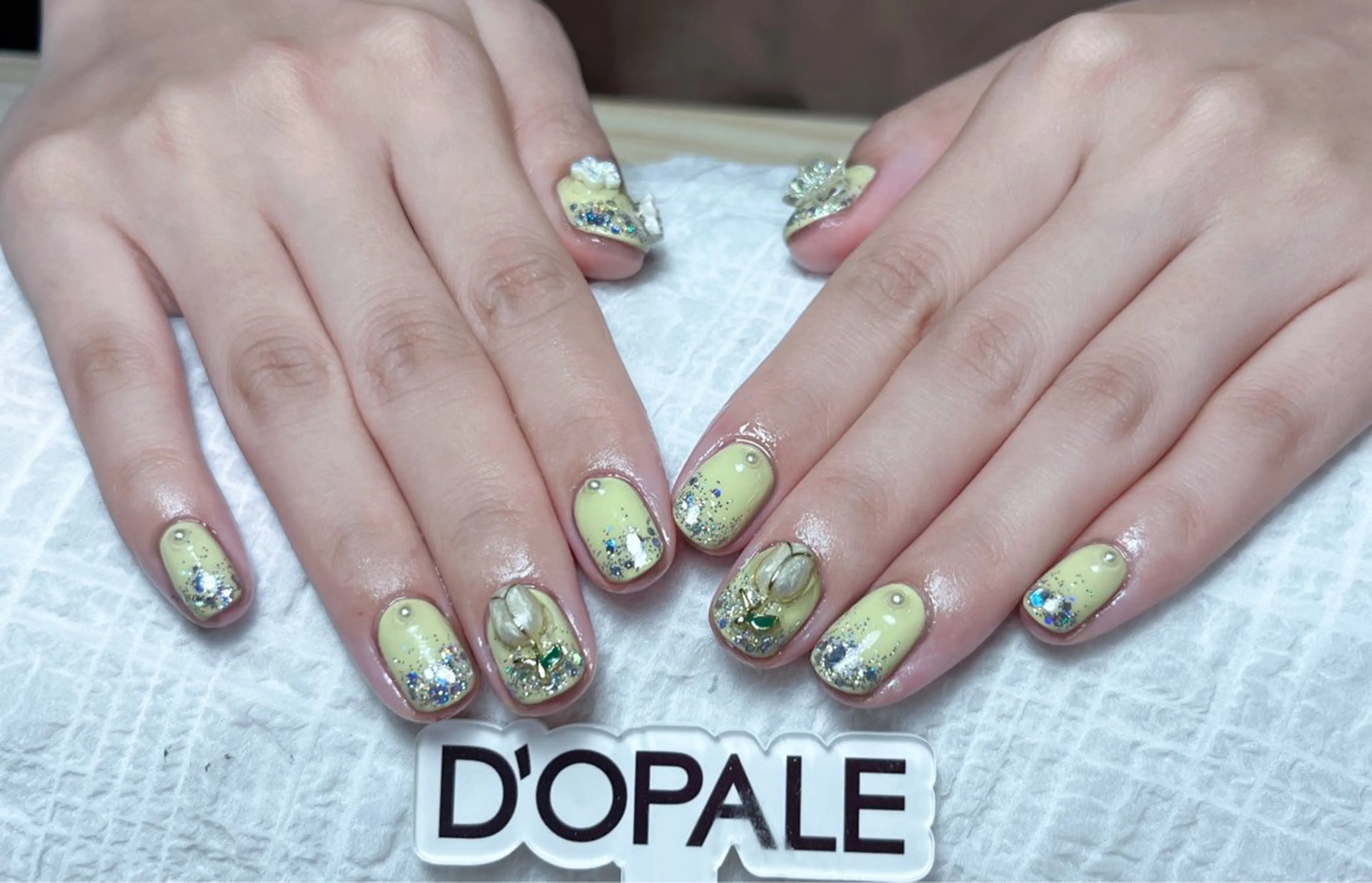 ネイル ハンドネイル ドパルネイル 上野店サロンのネイルデザイン