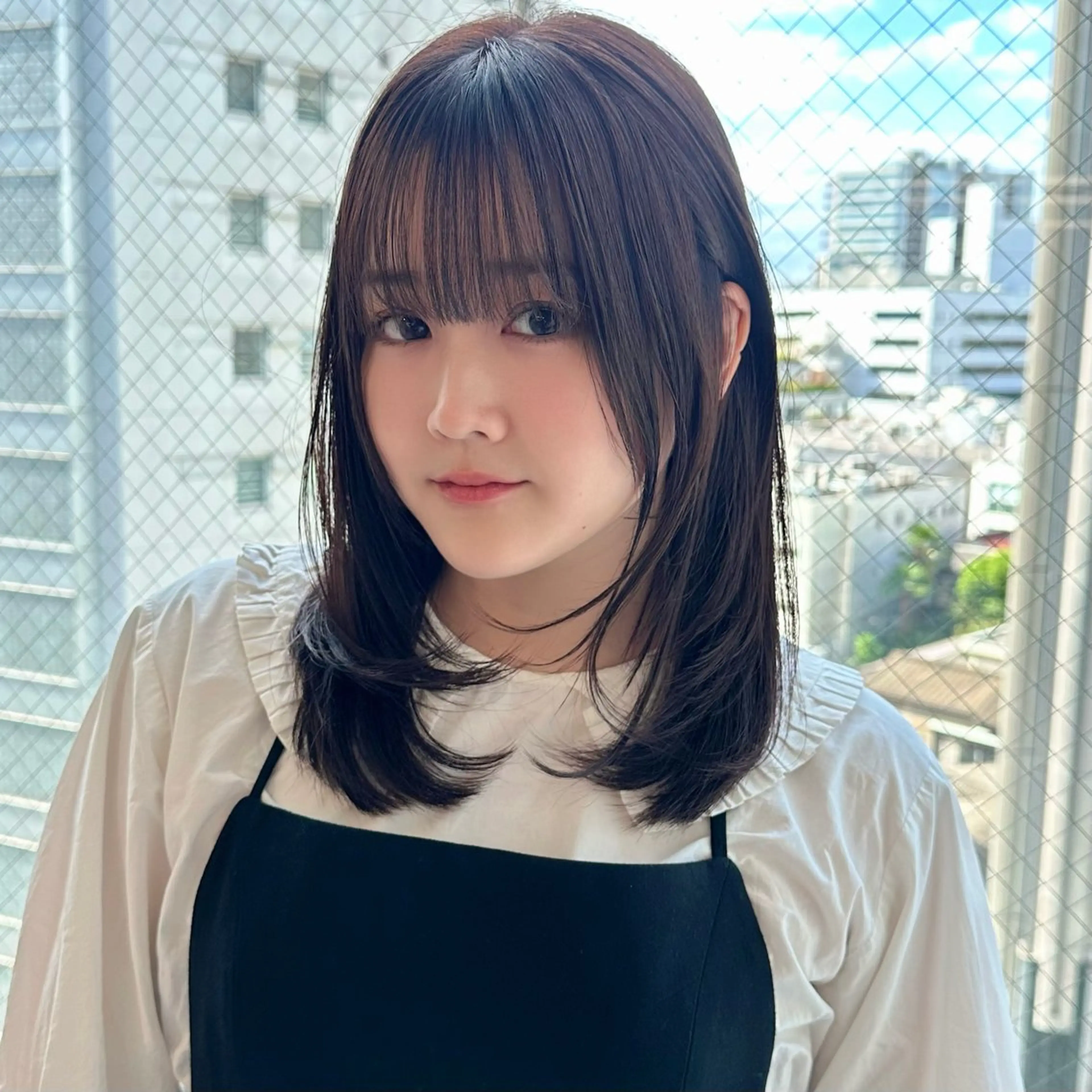 ミディアム カラー カット ヘアカラー トリートメント ブリーチなし/レイヤ ー特化🌈Tommyのヘアスタイル