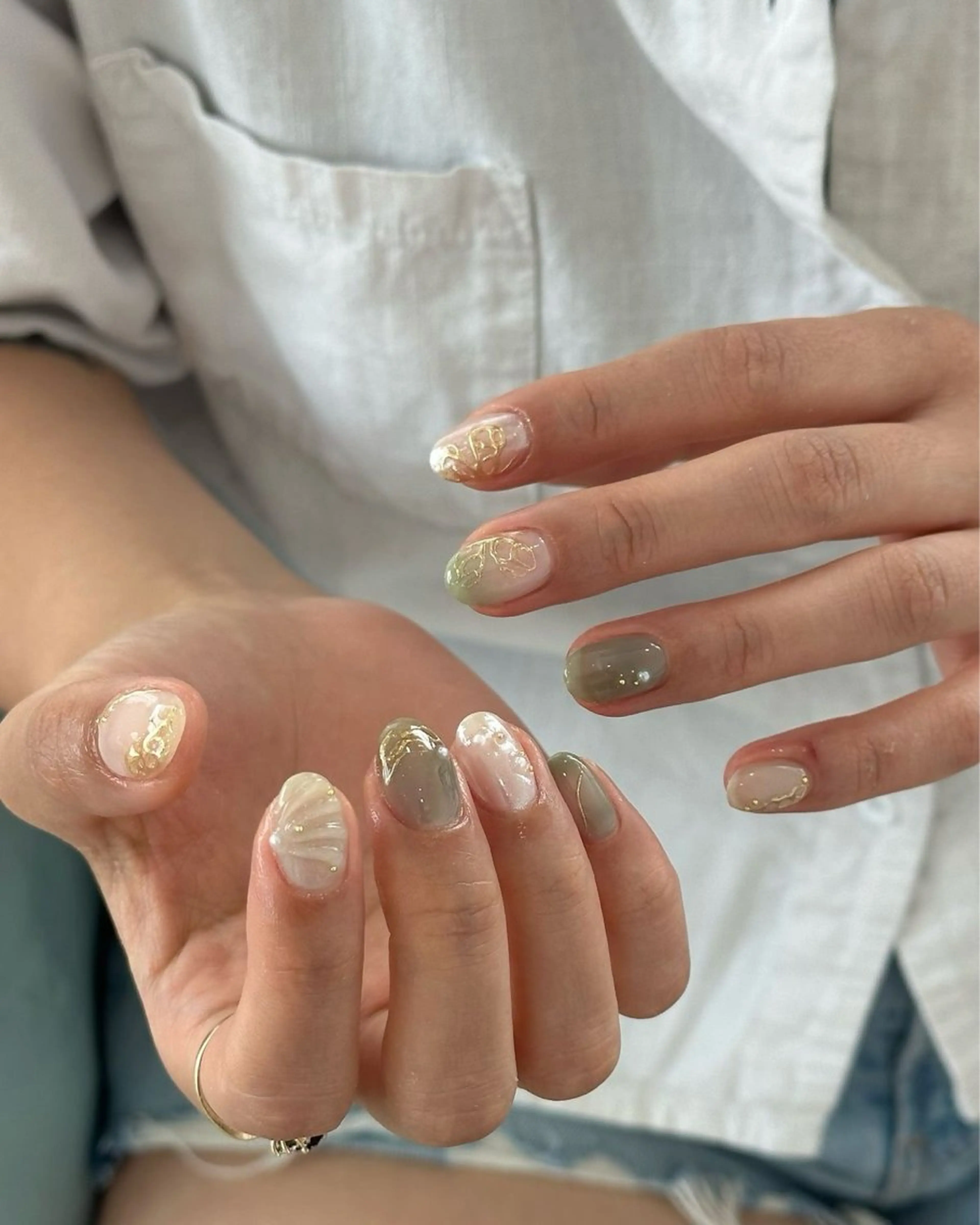 ネイル ワンカラーネイル n2 nail daikokuchoのネイルデザイン
