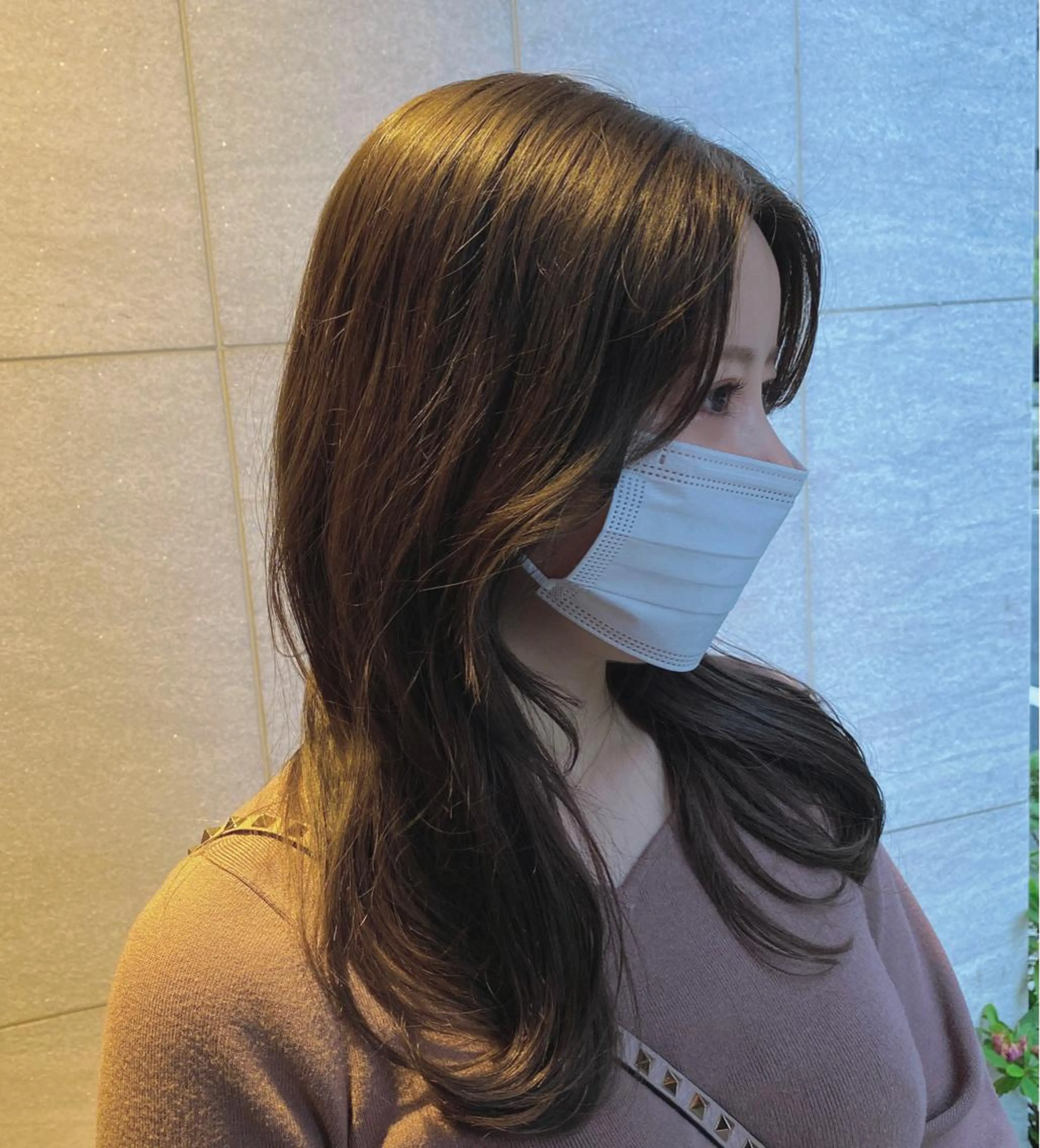 ロング ハイトーン/デザイン hirokiのヘアスタイル