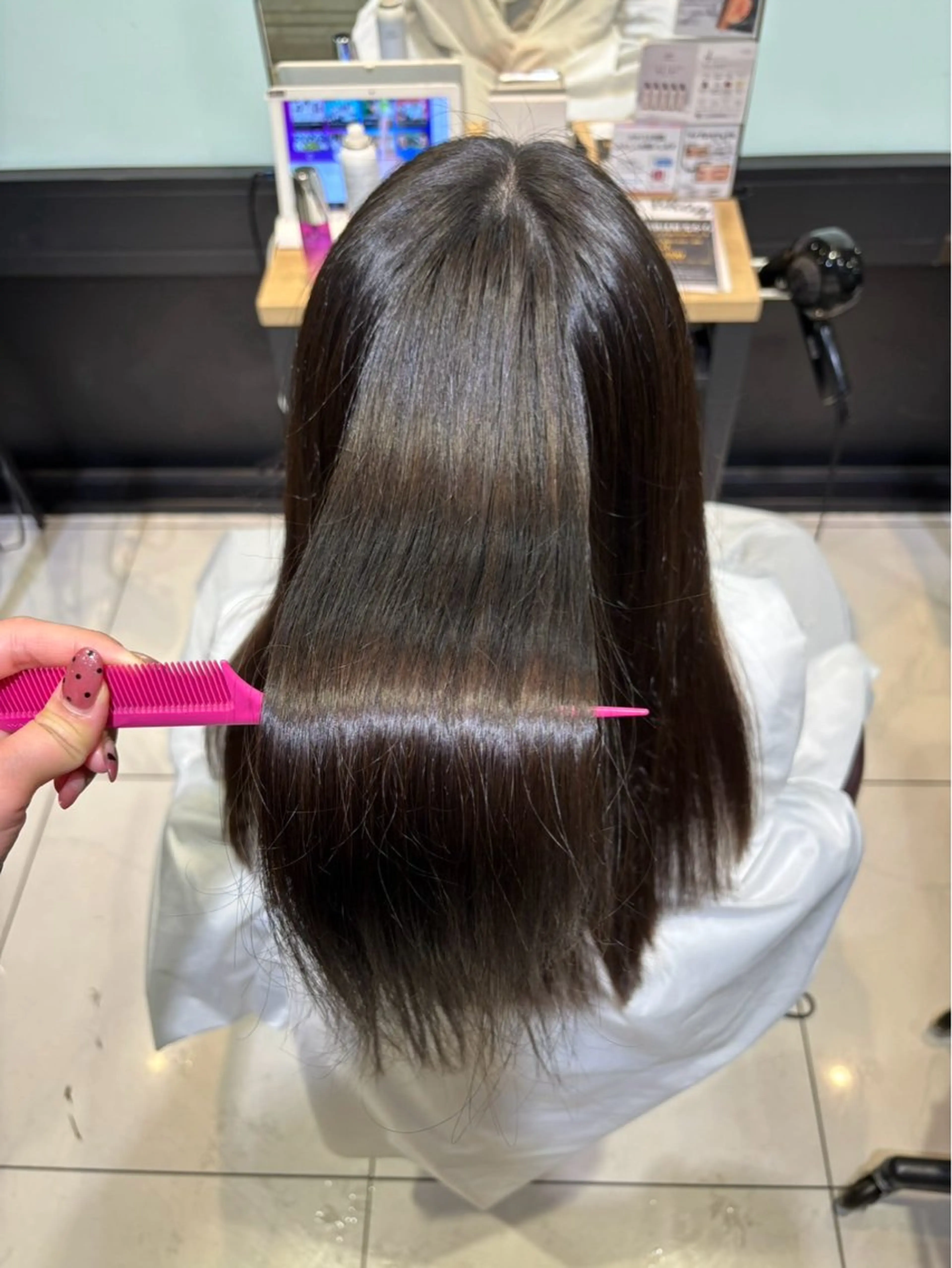 ロング カラー 🫧韓国ツヤカラー /有馬🫧のヘアスタイル