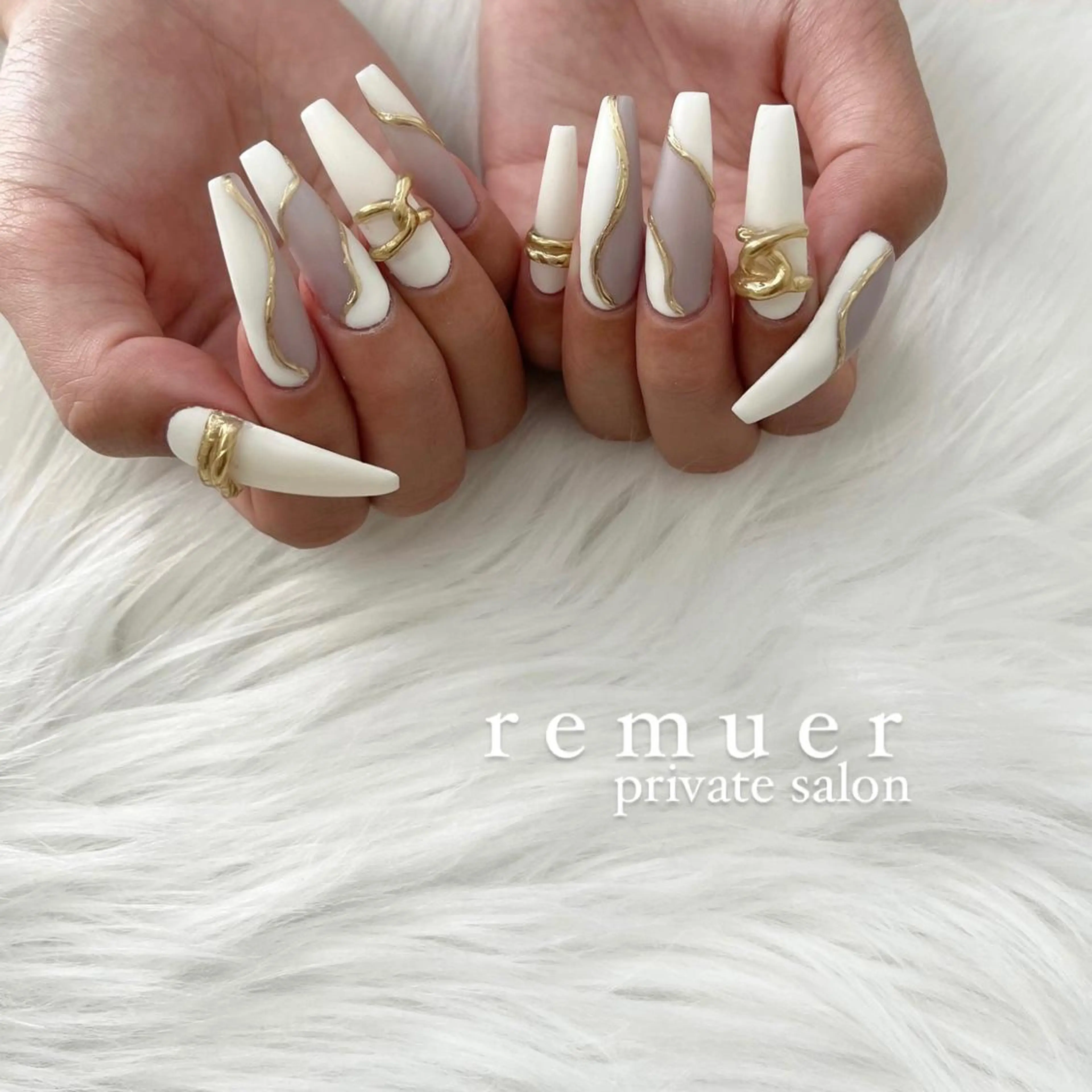 ネイル ハンドネイル nail salon remuerのネイルデザイン