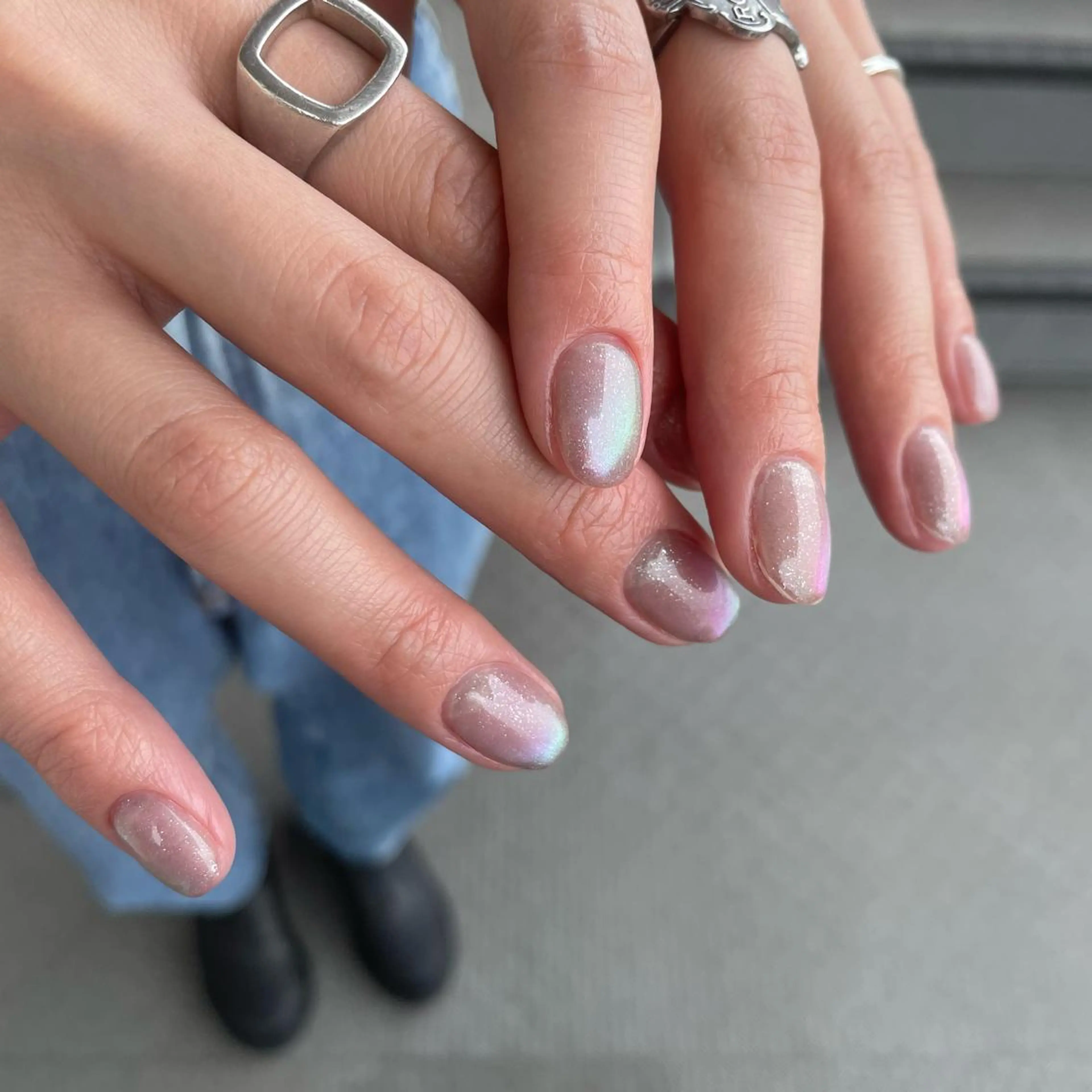 ネイル おそろいネイル twoo______ miyuのネイルデザイン