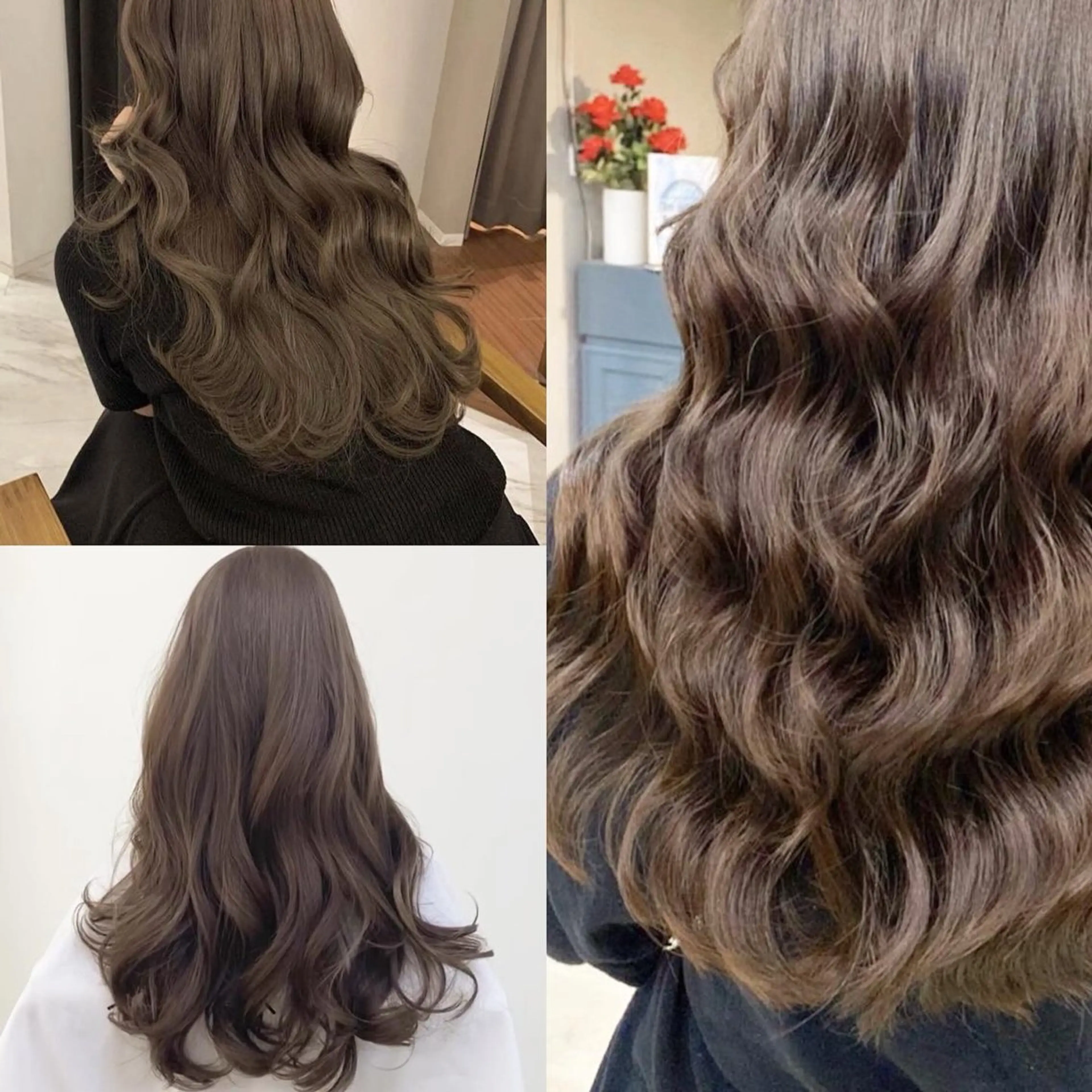 ミディアム カラー ヘアカラー 表参道🌿赤み消し カラー/チナツのヘアスタイル